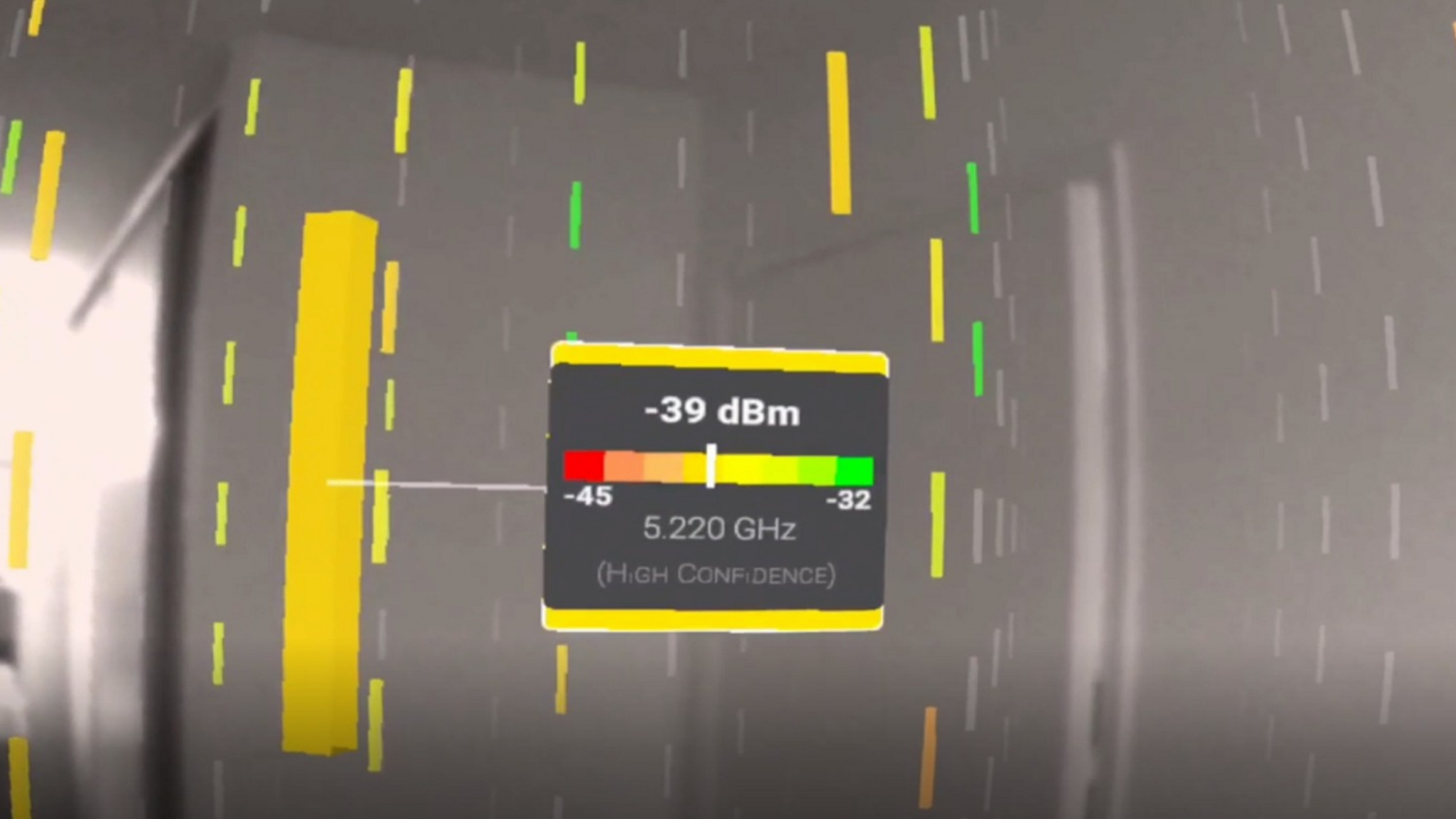 L'application Meta Quest XR visualise votre signal Wi-Fi