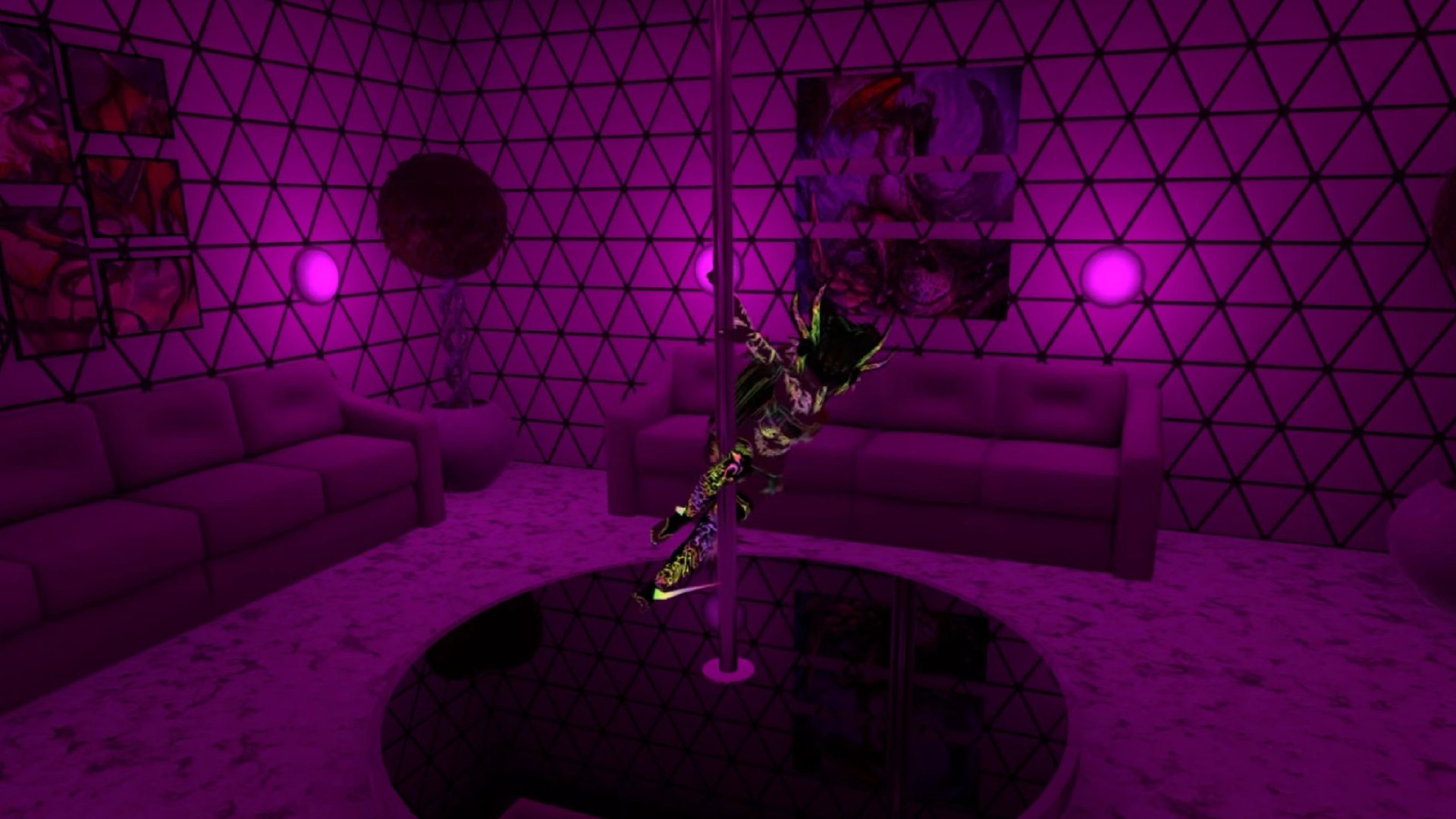 Un artiste VR apporte la pole dance à la réalité virtuelle, et c'est tout un spectacle