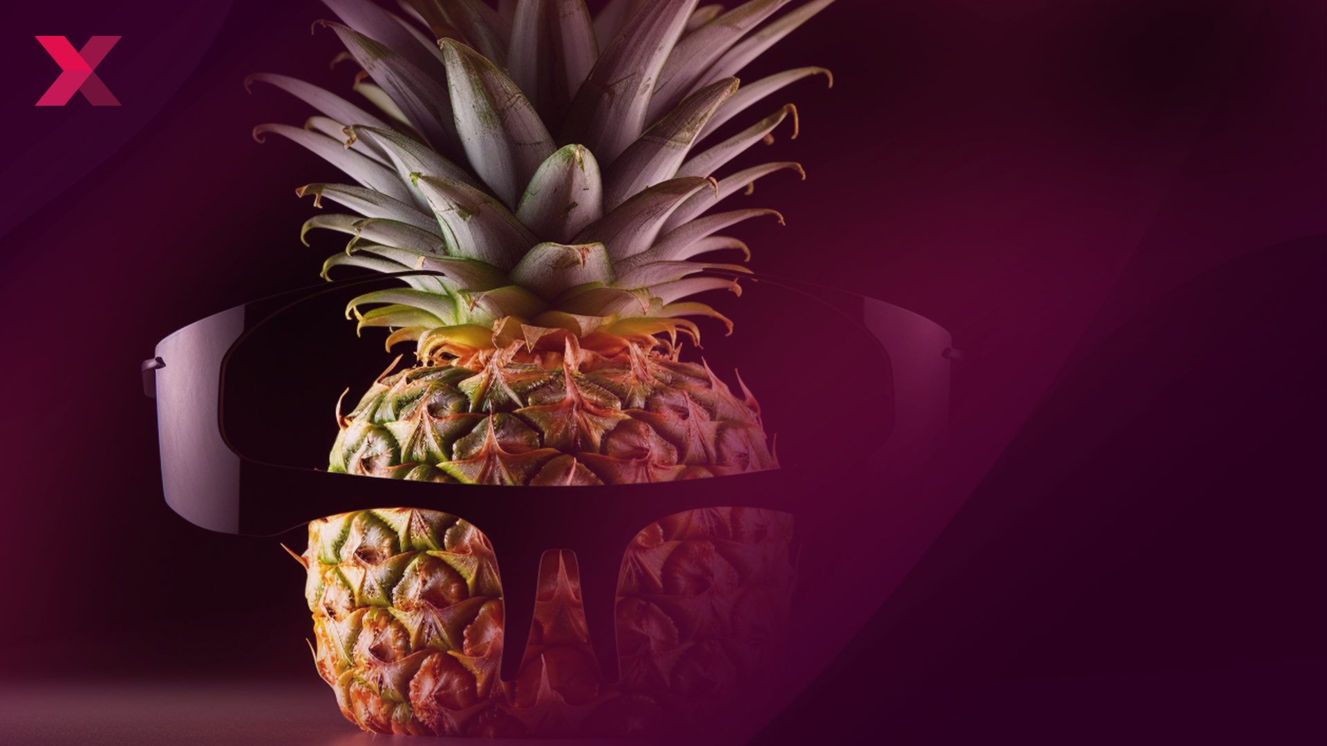 Casque Apple de Schrödinger et pizza à l'ananas