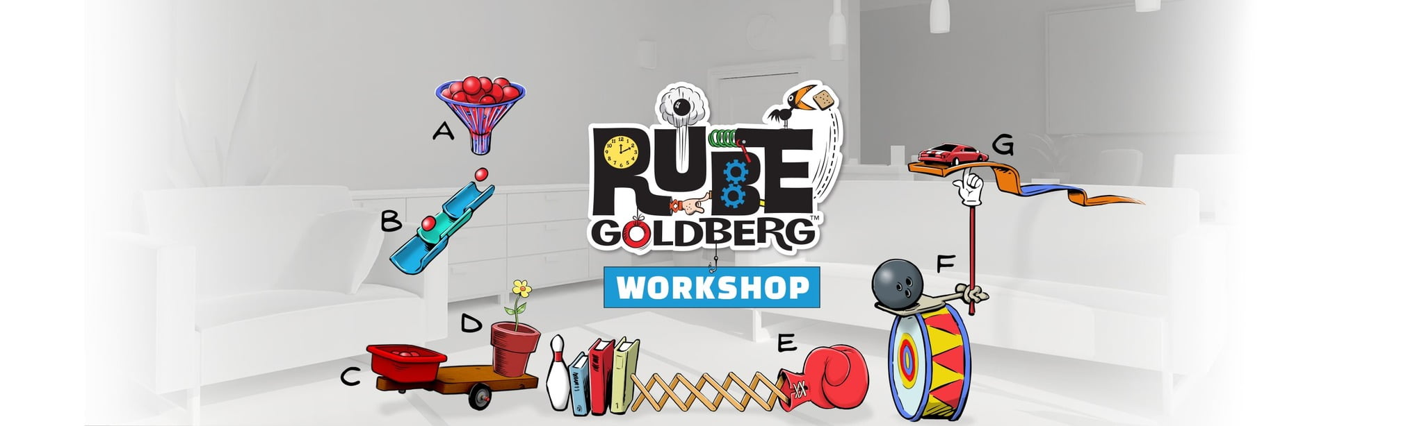 Construisez des machines Rube Goldberg en VR et XR