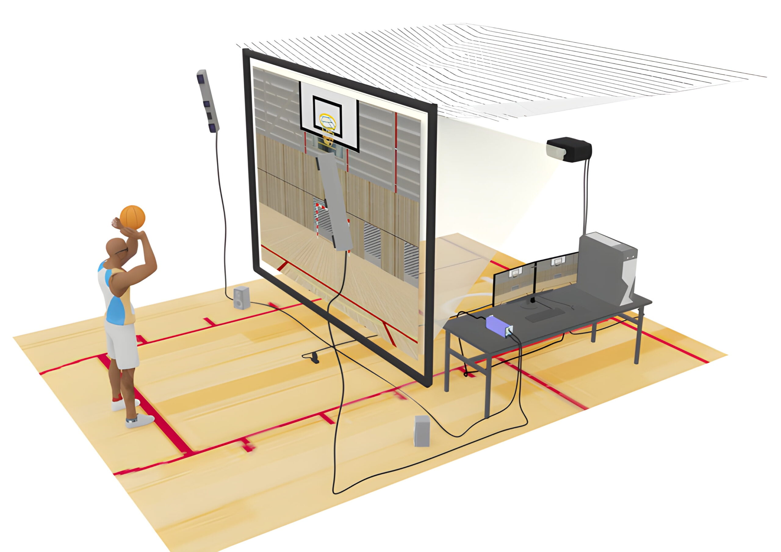 La réalité virtuelle peut-elle aider à identifier les talents du basket ?