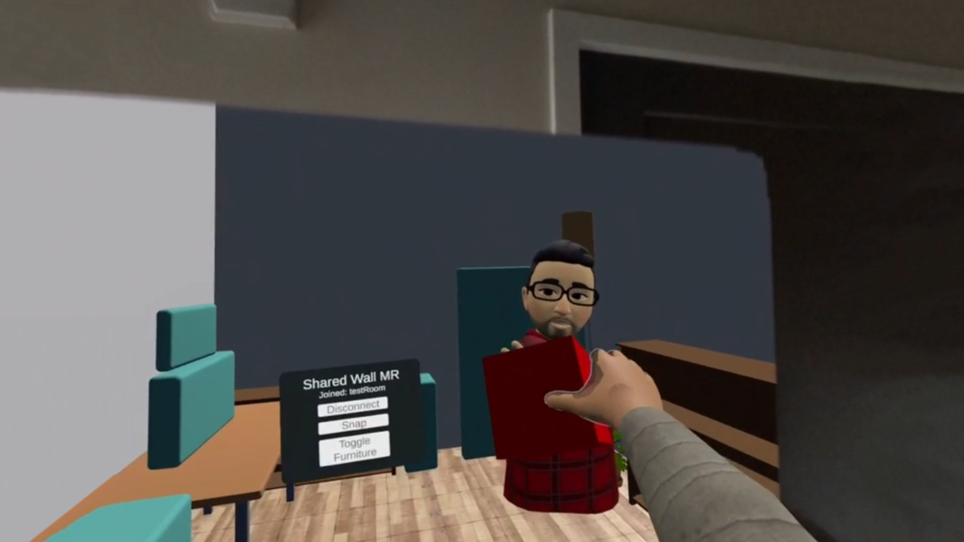 Ce portail VR connecte votre chambre ou votre bureau à vos amis