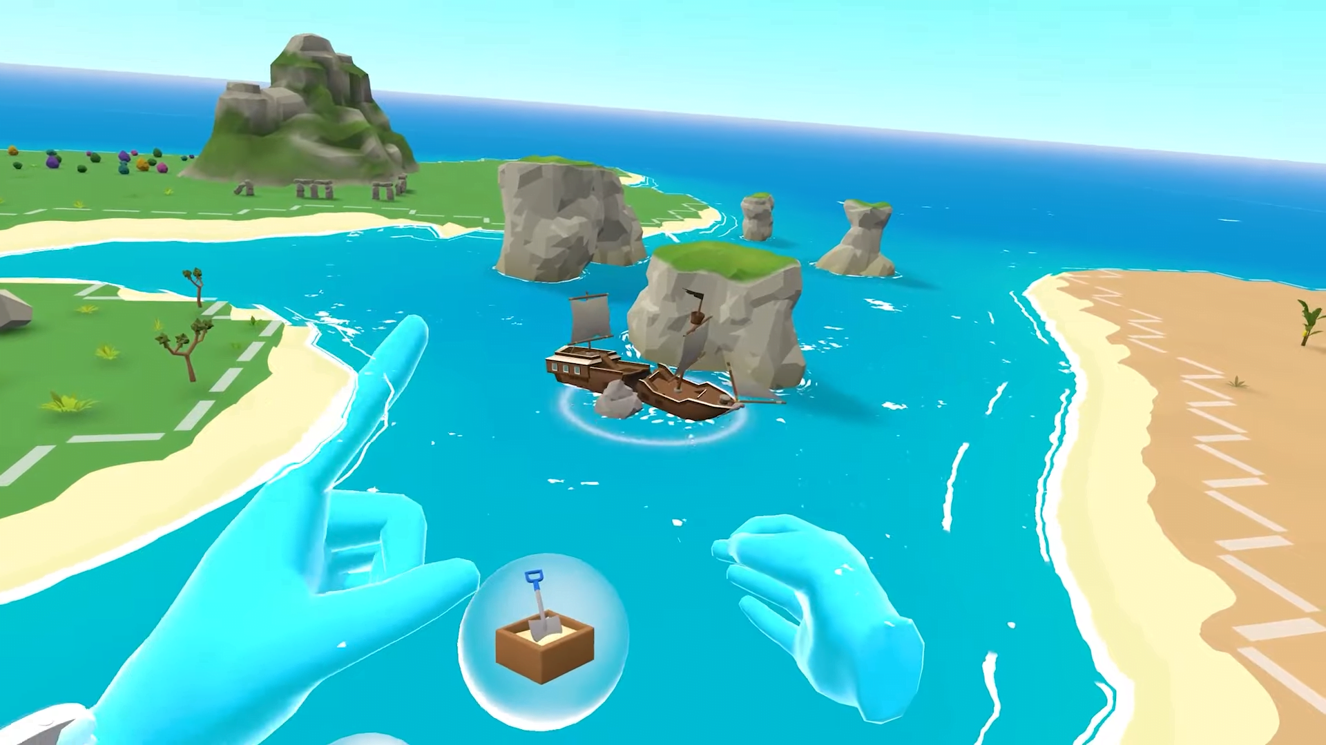 Construction de la ville VR dans la mise à jour Little Cities Sandbox