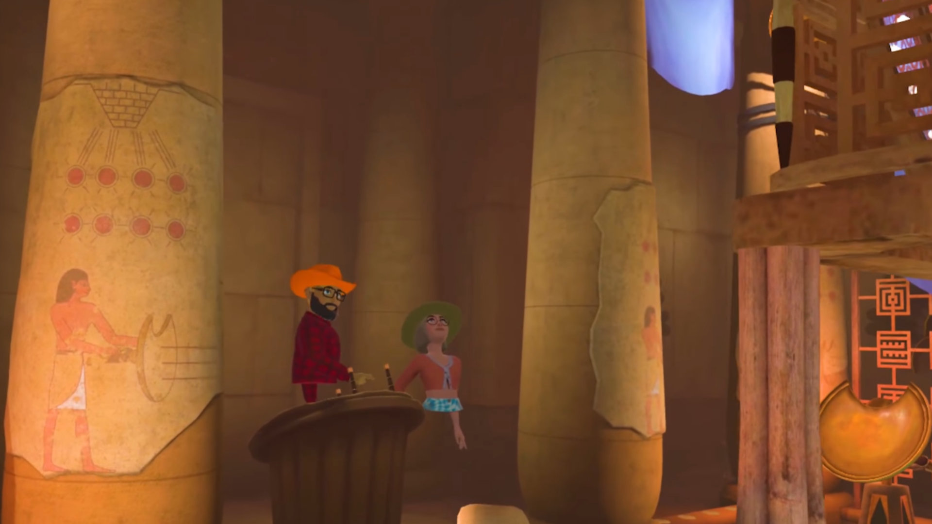 Amusez-vous dans une salle d'évasion avec des amis dans des environnements VR exotiques