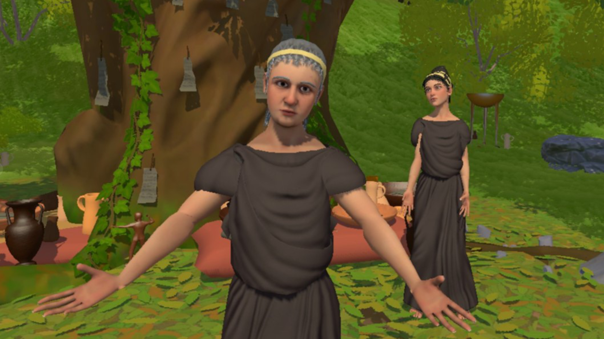 L'application VR gratuite vous permet de parler à Zeus sur Meta Quest 2 et Pro