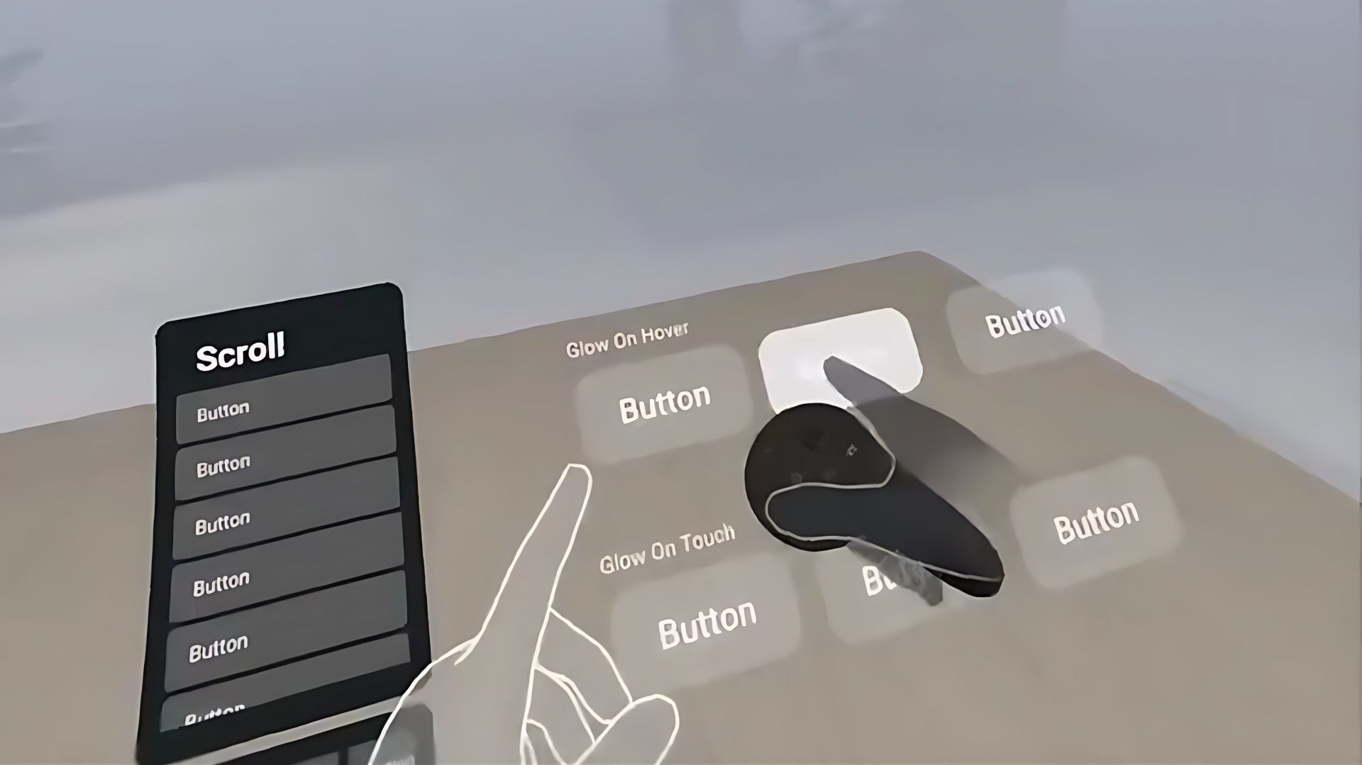 Manette simultanée et commandes de suivi manuel à venir dans Quest Pro
