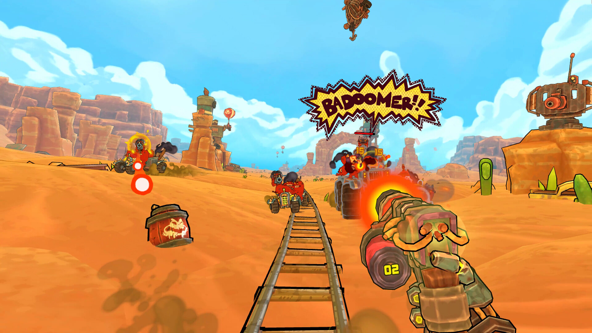 Le jeu de tir comique farfelu Gazzlers arrive sur Playstation VR 2
