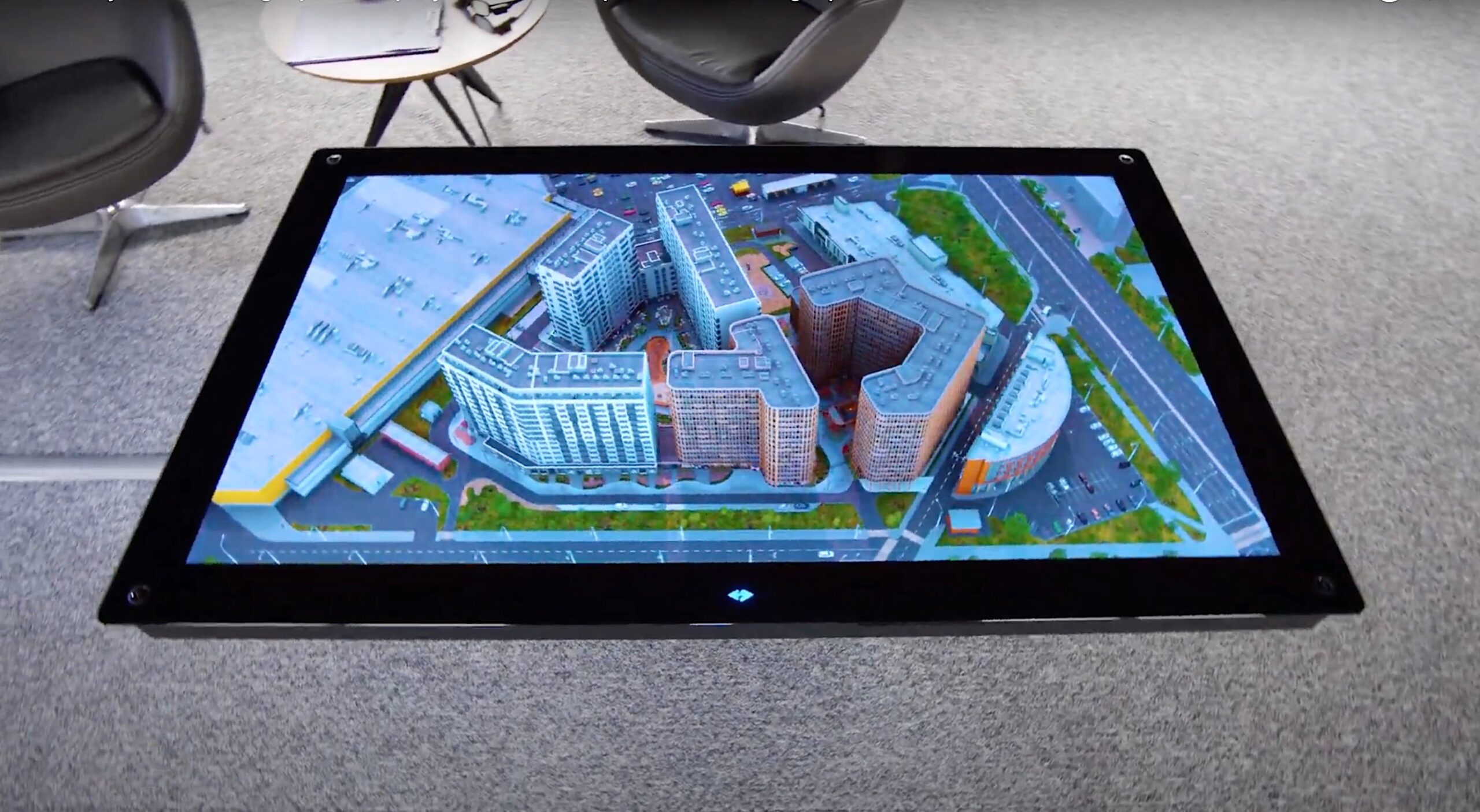 Lancement de la table holographique de 65 pouces « Illumetry EOS »
