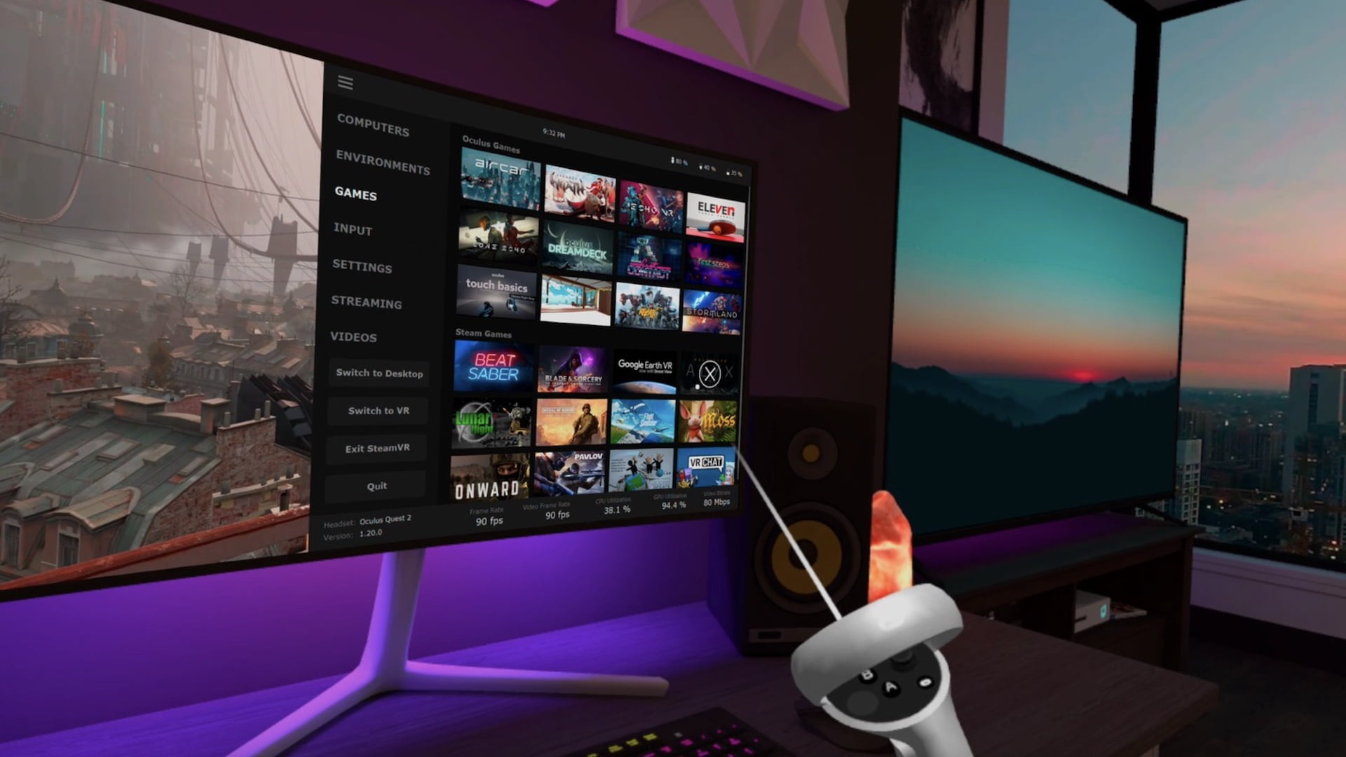 La dernière mise à jour de Virtual Desktop rend PC VR avec Quest 3 encore meilleur