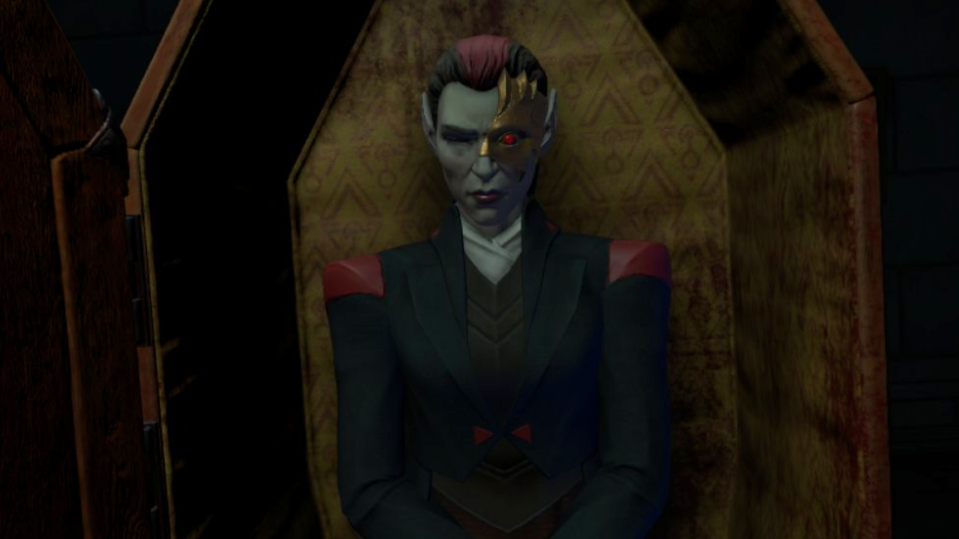 Vault of the Vampire, vous devez enfoncer un pieu dans le cœur de Dracula