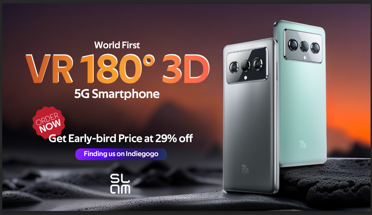 Lancement de la campagne de financement participatif pour smartphone 3D SLAM VR180