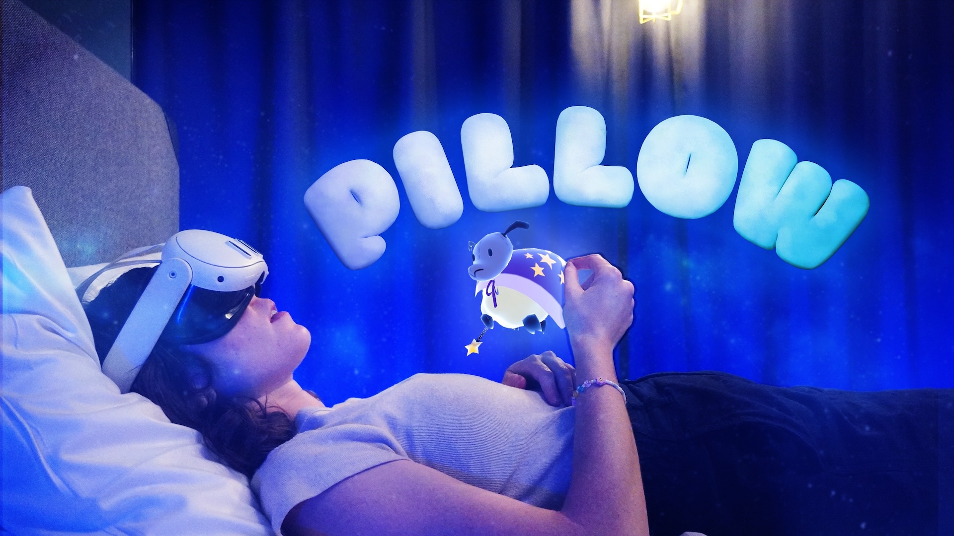 "Pillow" est une application de réalité mixte pour votre lit