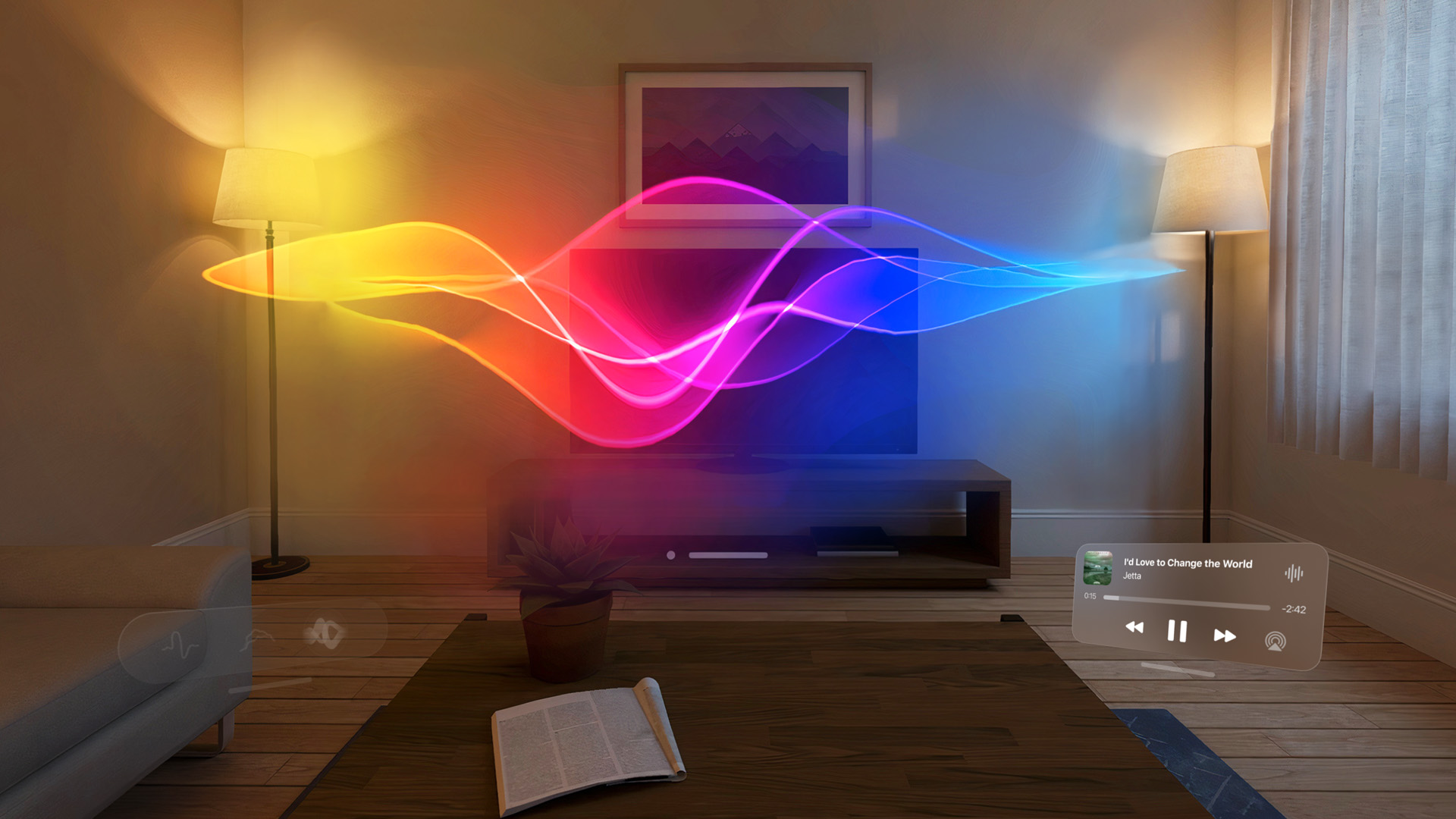Le visualiseur de musique trippant en réalité mixte Effex arrive sur Vision Pro