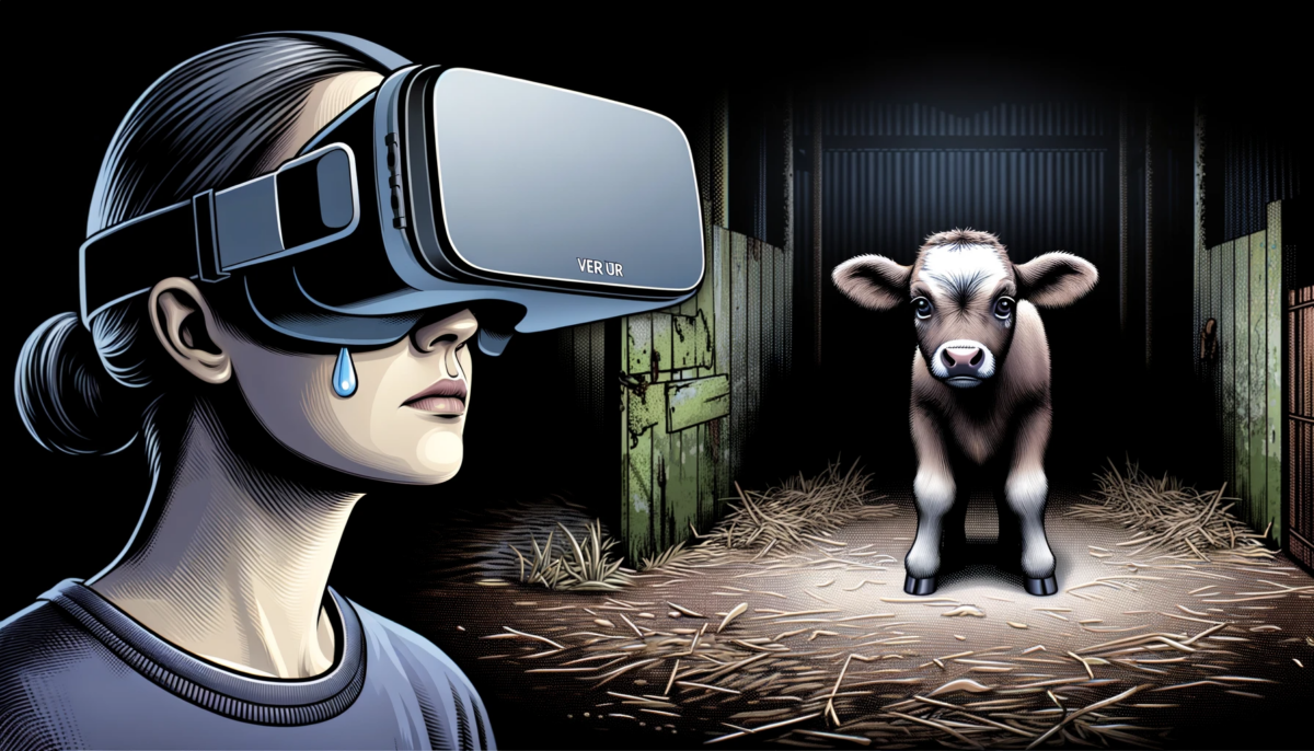 Ces expériences VR ont pour but de vous montrer comment les animaux sont maltraités