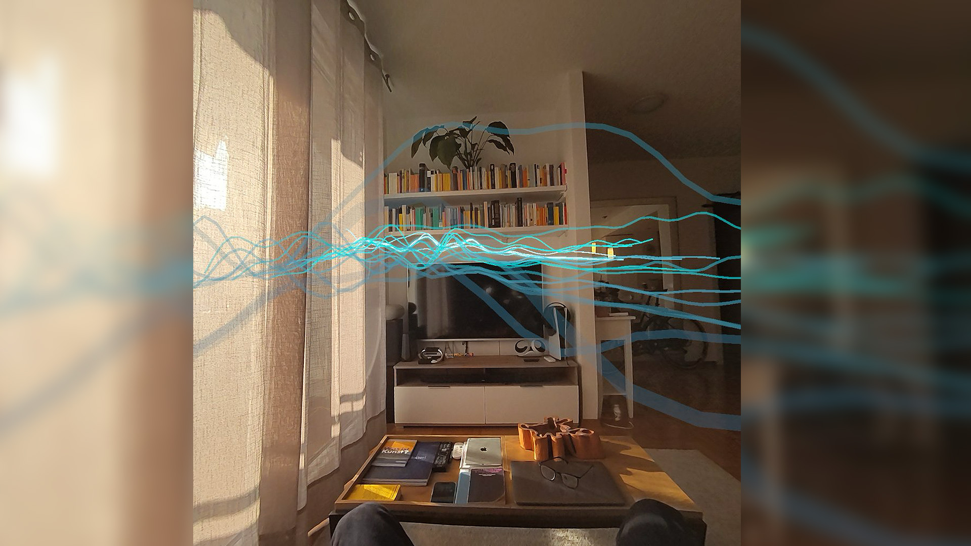 Effex est un visualiseur de musique en réalité mixte pour Quest 3