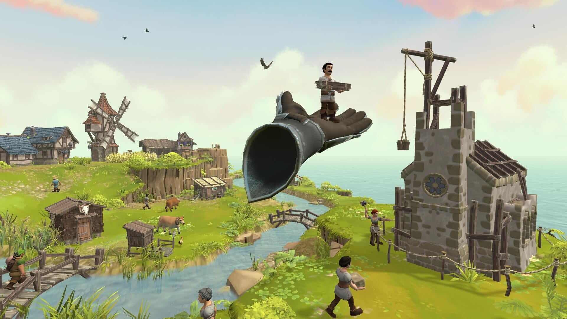 Entrez dans une ville médiévale avec Townsmen VR pour Meta Quest 3