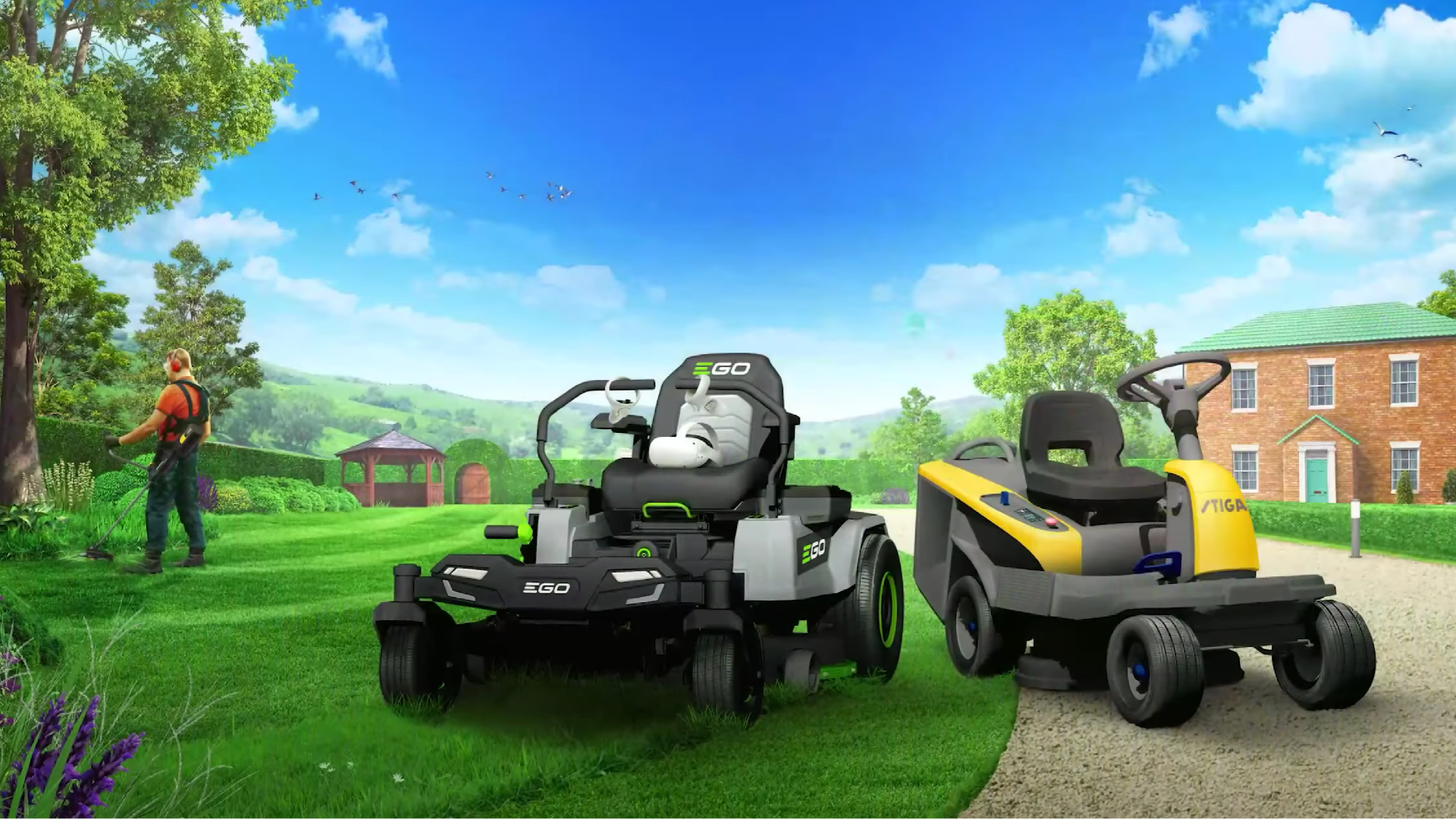 Lawn Mowing Simulator VR arrive sur Meta Quest 3
