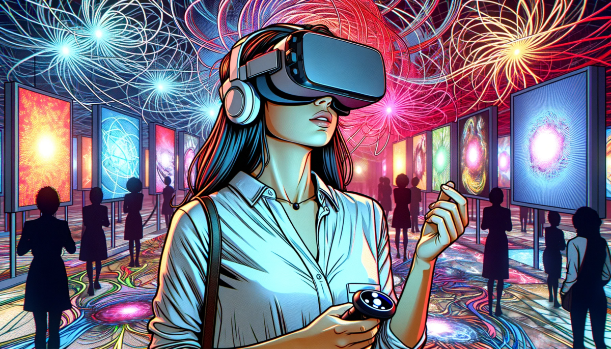 Une exposition d'art immersive présente le travail de Claude Monet en réalité virtuelle