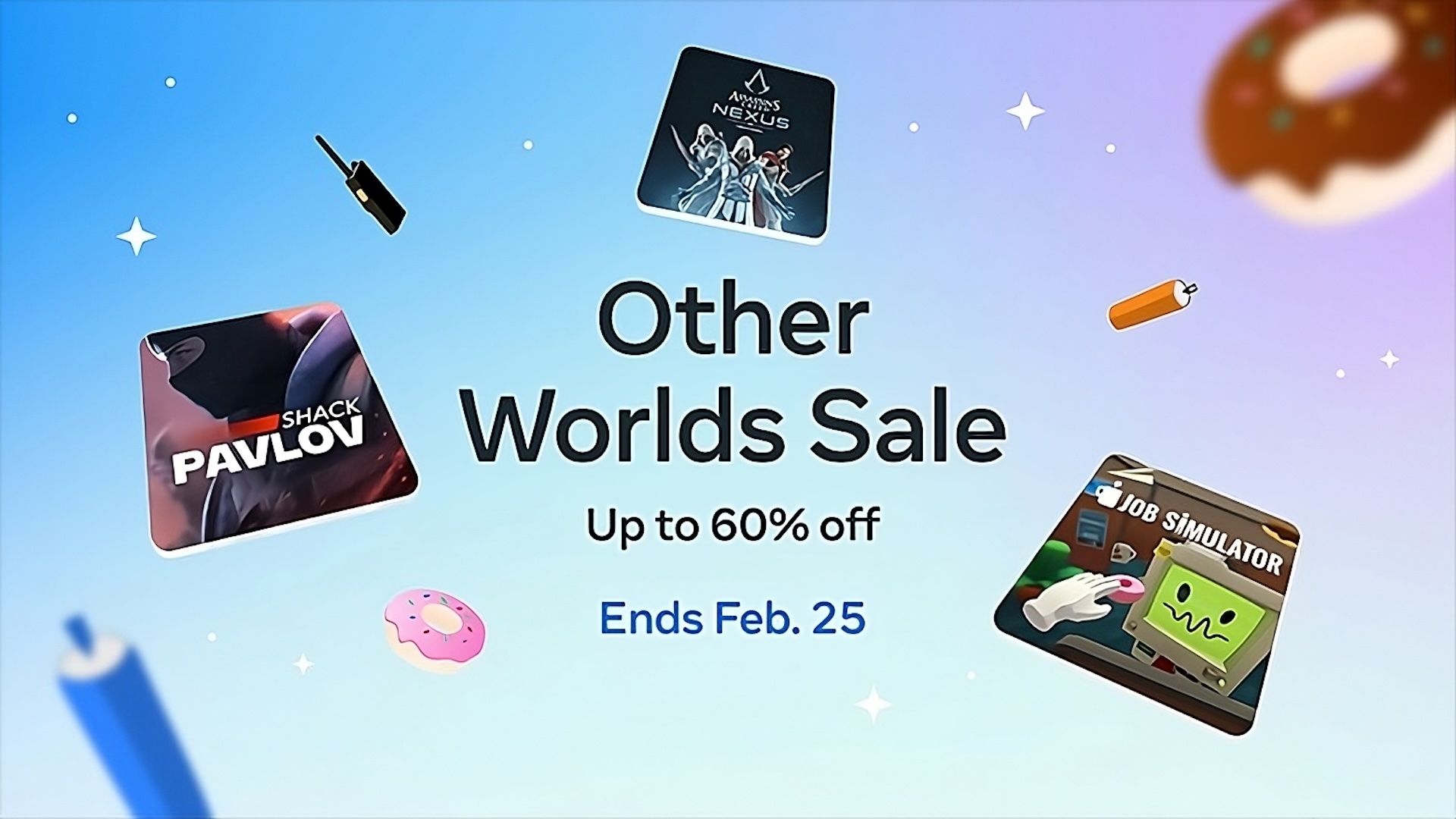 Certains des meilleurs jeux VR jusqu'à 60 % de réduction