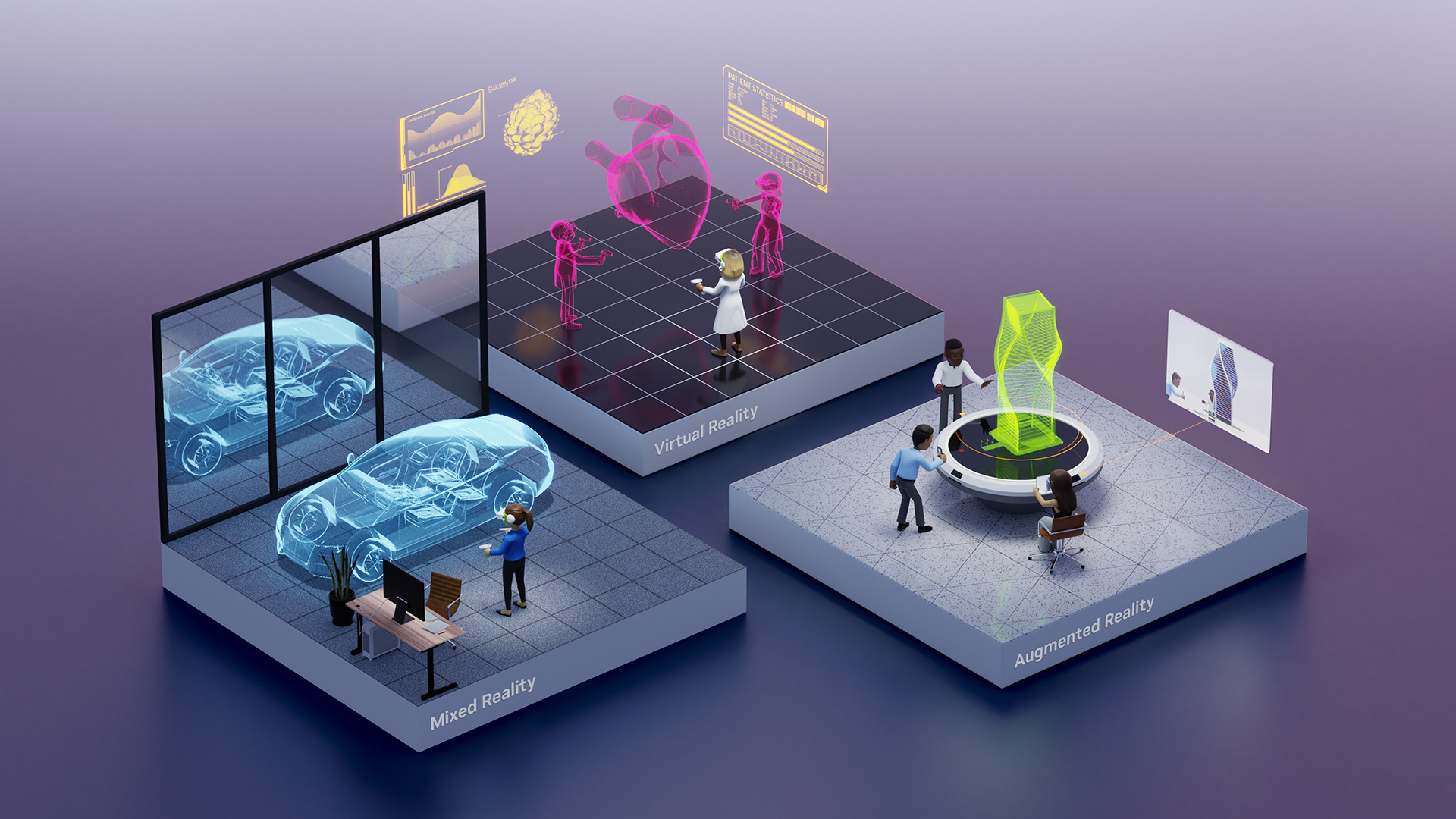 Deux technologies étendant la réalité à des millions de personnes