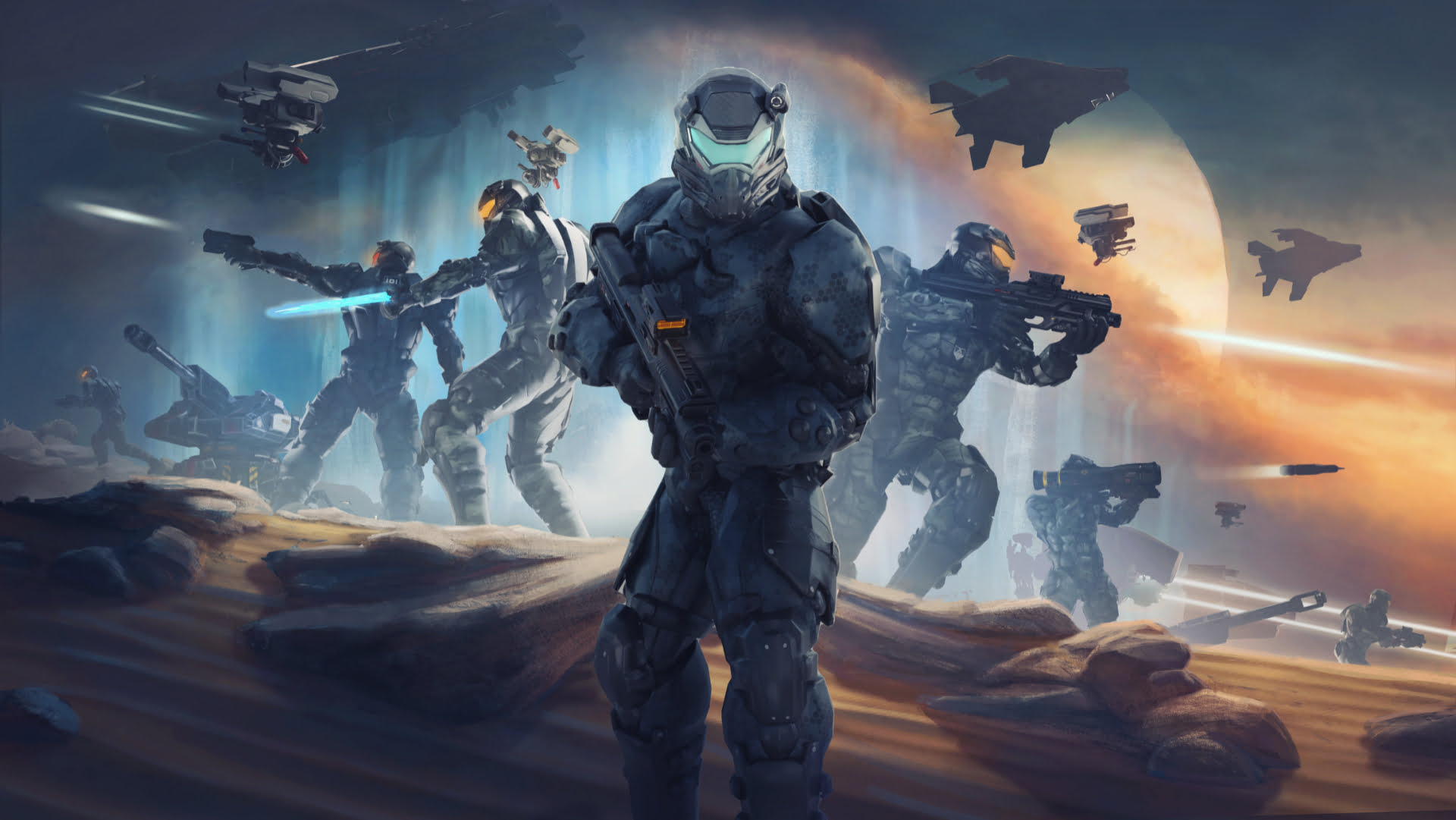 Le jeu de tir de science-fiction VR Guardians Frontline obtient une mise à jour gratuite du contenu sur Quest et PC VR