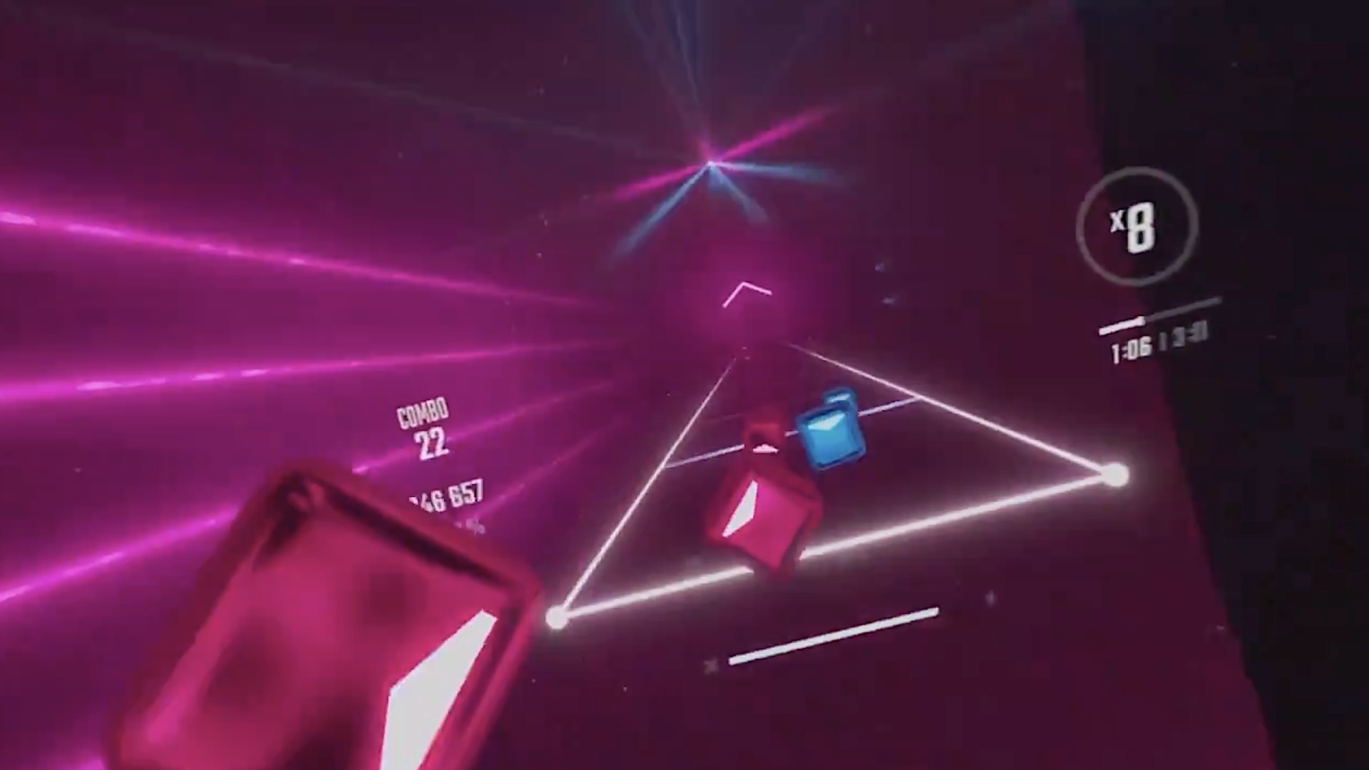 Quelqu'un joue déjà à Beat Saber sur Apple Vision Pro