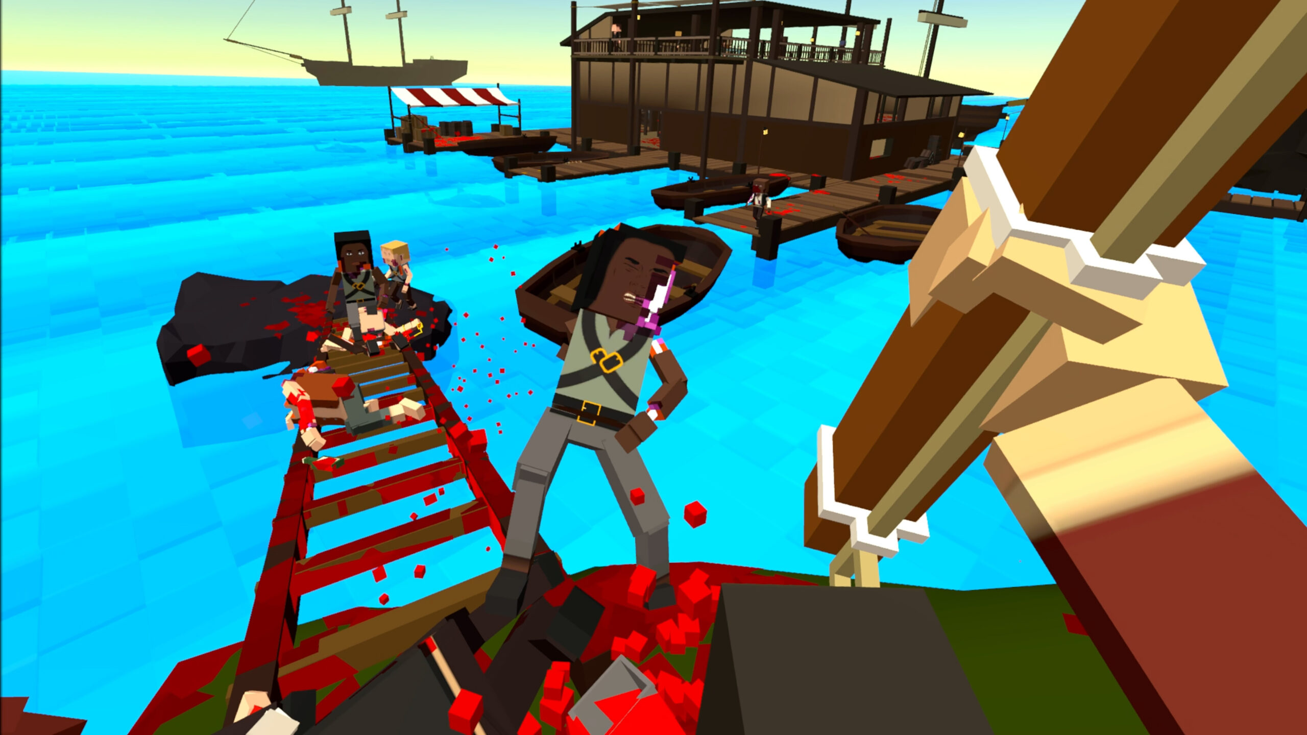 J'ai essayé le jeu VR chaotique Paint the Town Red VR