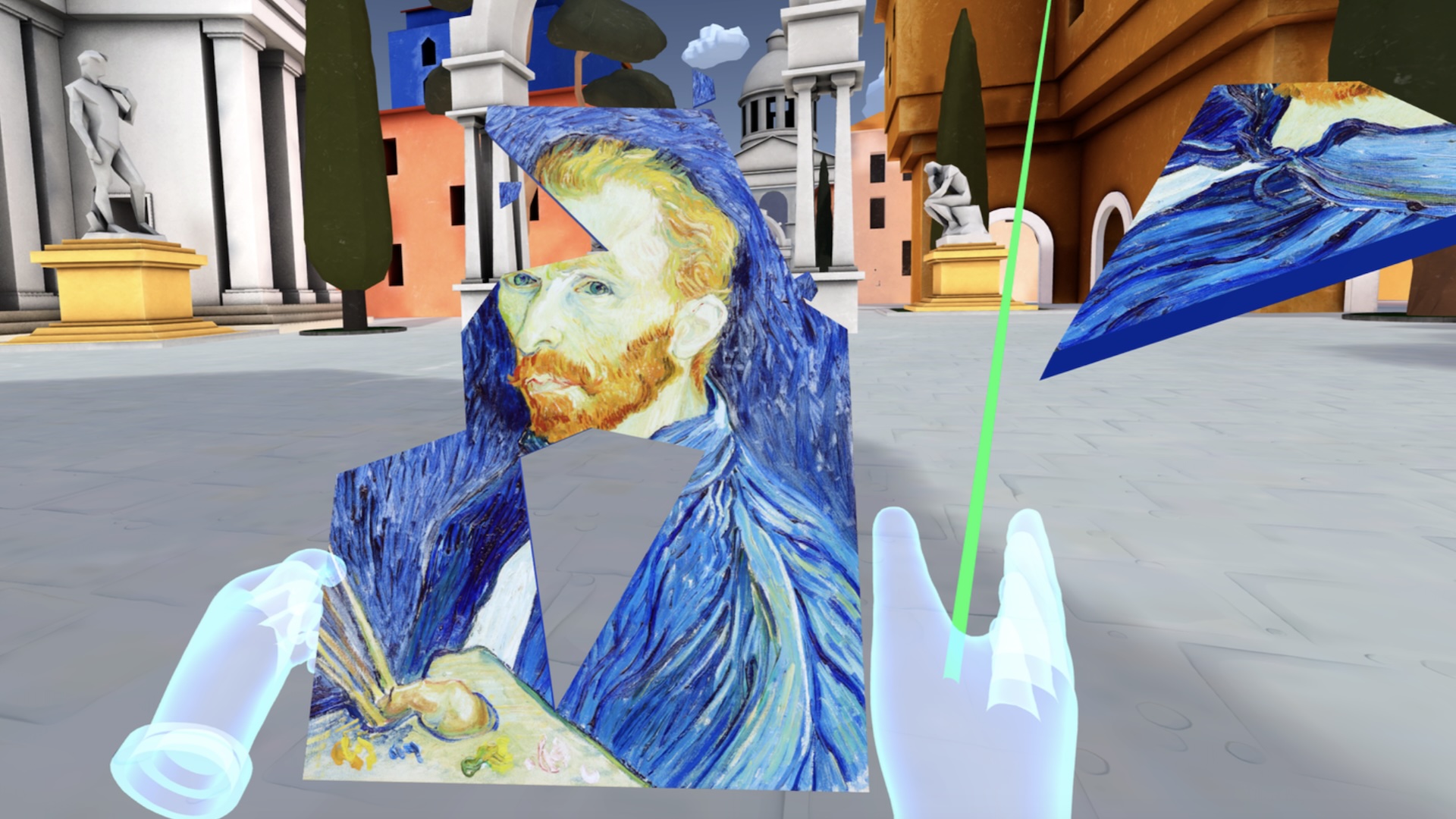 "ArtPuzzle" est un jeu de puzzle relaxant pour Meta Quest
