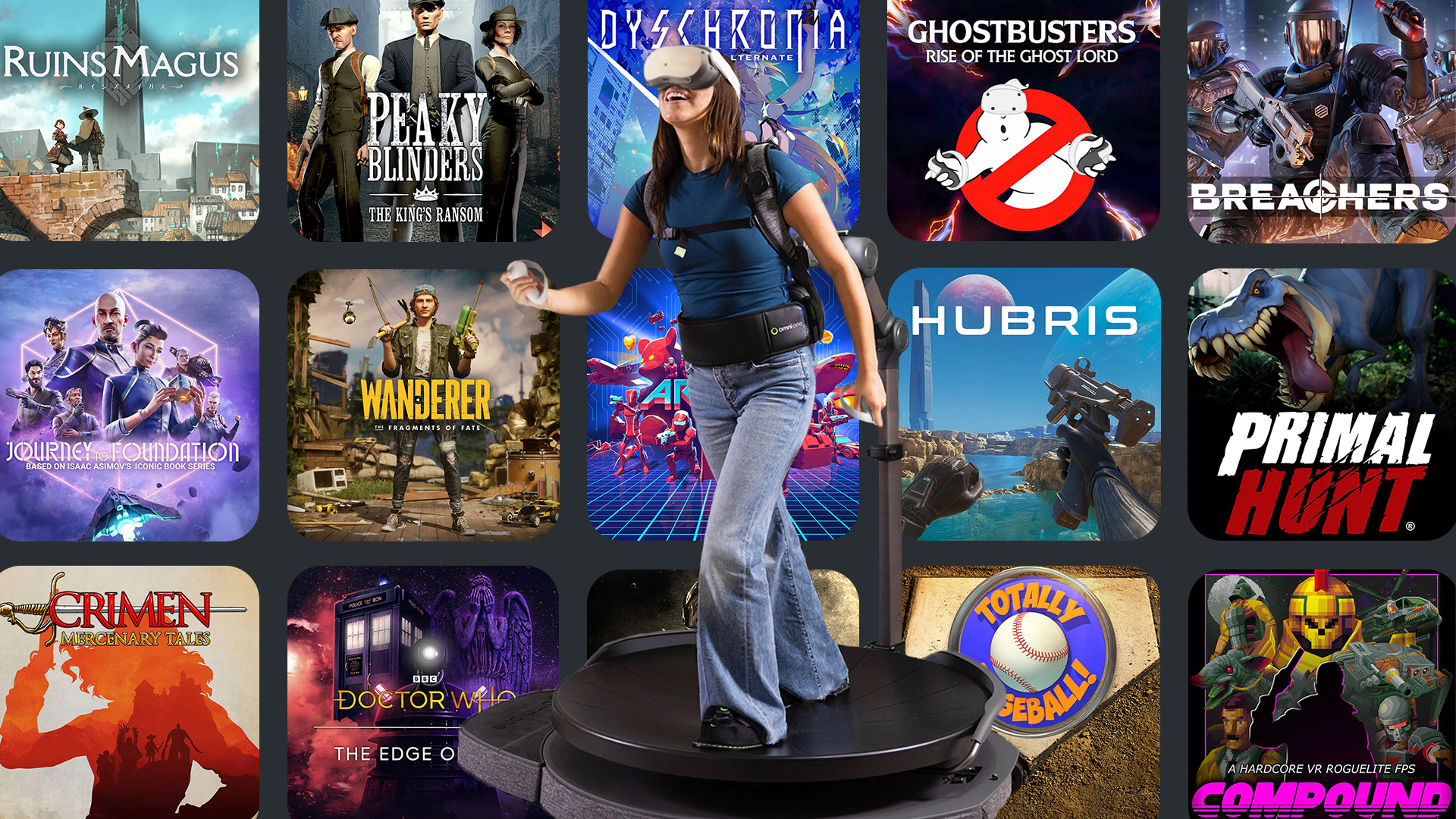 Le tapis roulant Virtuix Omni One VR recevra 35 jeux VR au lancement