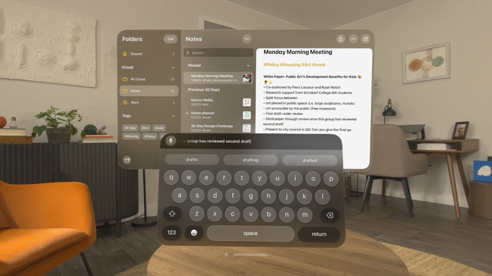 Les claviers Vision Pro font allusion à un lancement dans ces pays