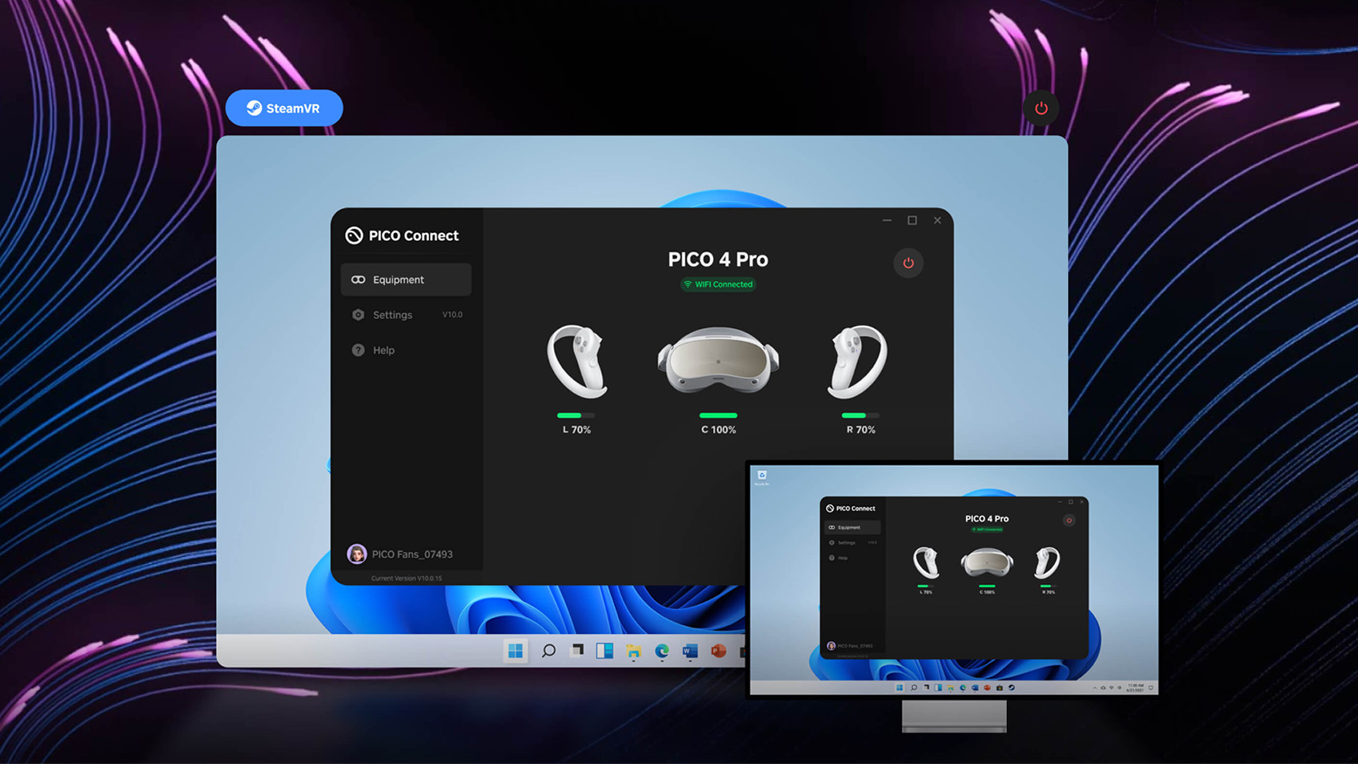 Pico 4 reçoit une mise à jour majeure du système d'exploitation et un logiciel PC VR amélioré