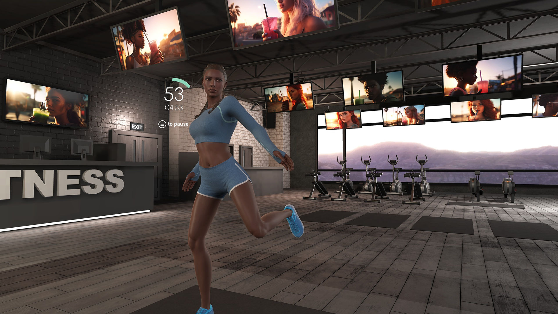 Test de Fitness One XR Evolved for Quest 3 : de vrais exercices de fitness en VR