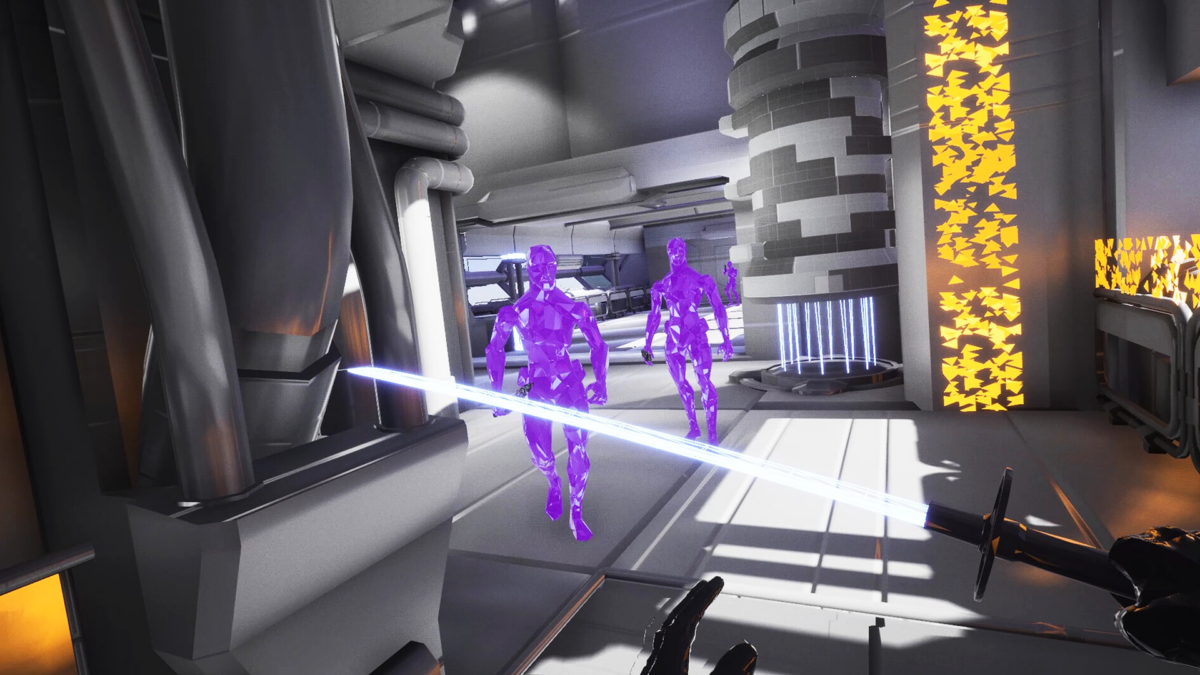 Cold VR est Superhot VR à l'envers, mais en beaucoup plus chaotique