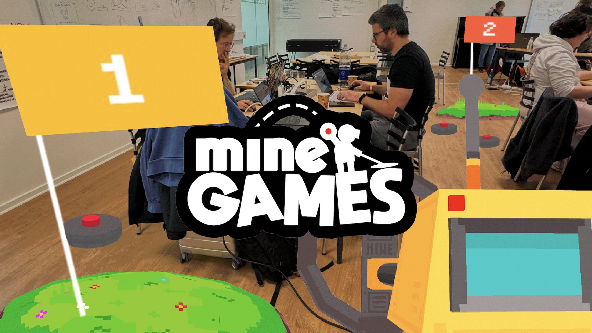 Mine Games est un jeu de société de dragueur de mines pour la réalité mixte de Quest 3