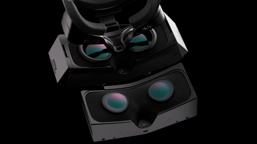 Le système optique austauschbare du Pimax Crystal Super.