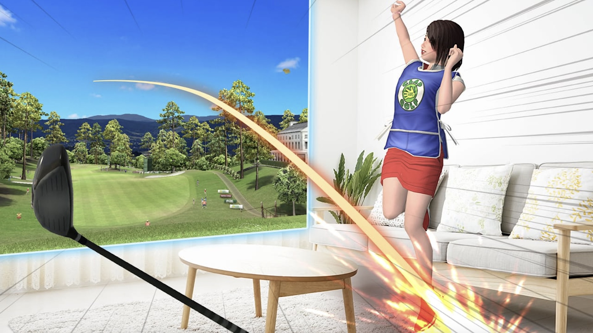 Ultimate Swing Golf devrait être lancé sur Quest avec un mode de réalité mixte