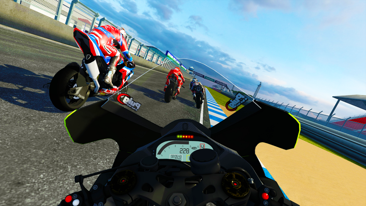 VRIDER SBK arrive à Meta Quest avec une action superbike rapide