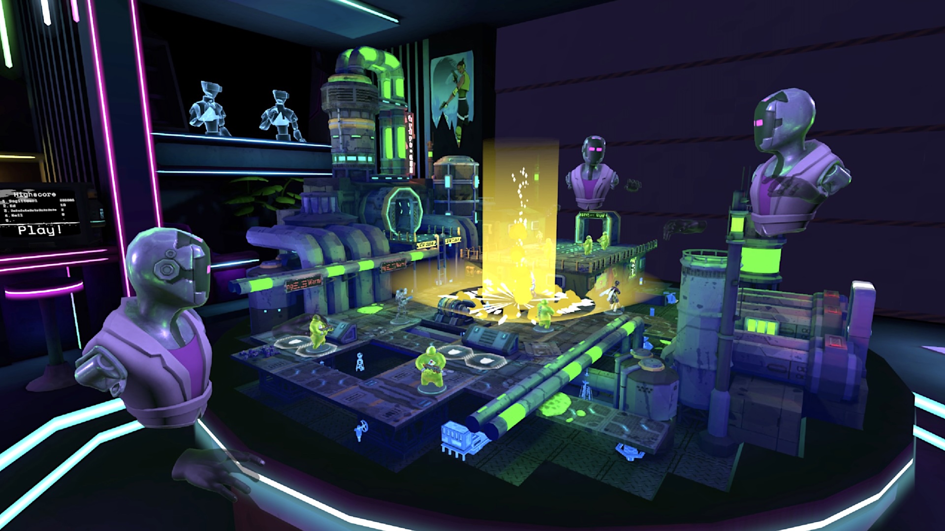 Neon Squad Tactics est un RPG de table cyberpunk bientôt disponible sur Meta Quest