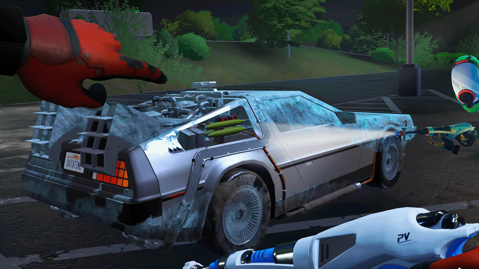 Vous pouvez désormais nettoyer la DeLorean de Retour vers le futur en réalité virtuelle
