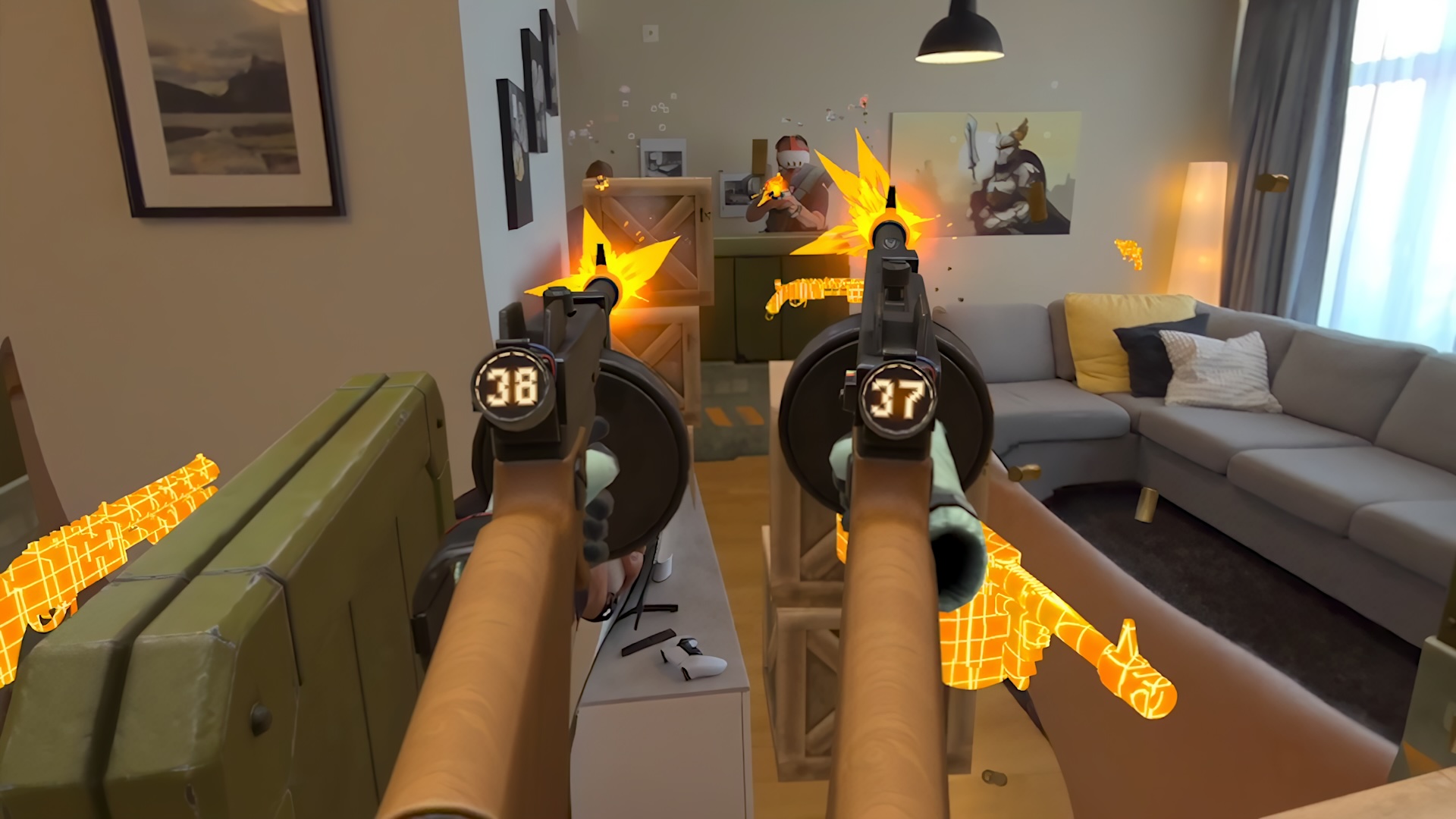 Ce jeu de tir en réalité mixte pourrait établir de nouvelles normes sur Quest 3