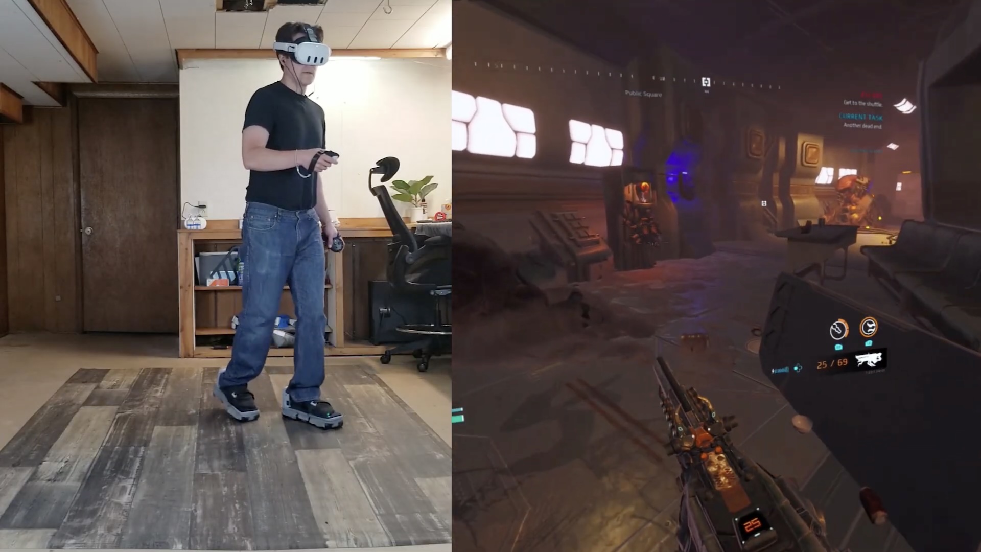 Nous sommes en 2024 et certains travaillent encore sur des chaussures VR