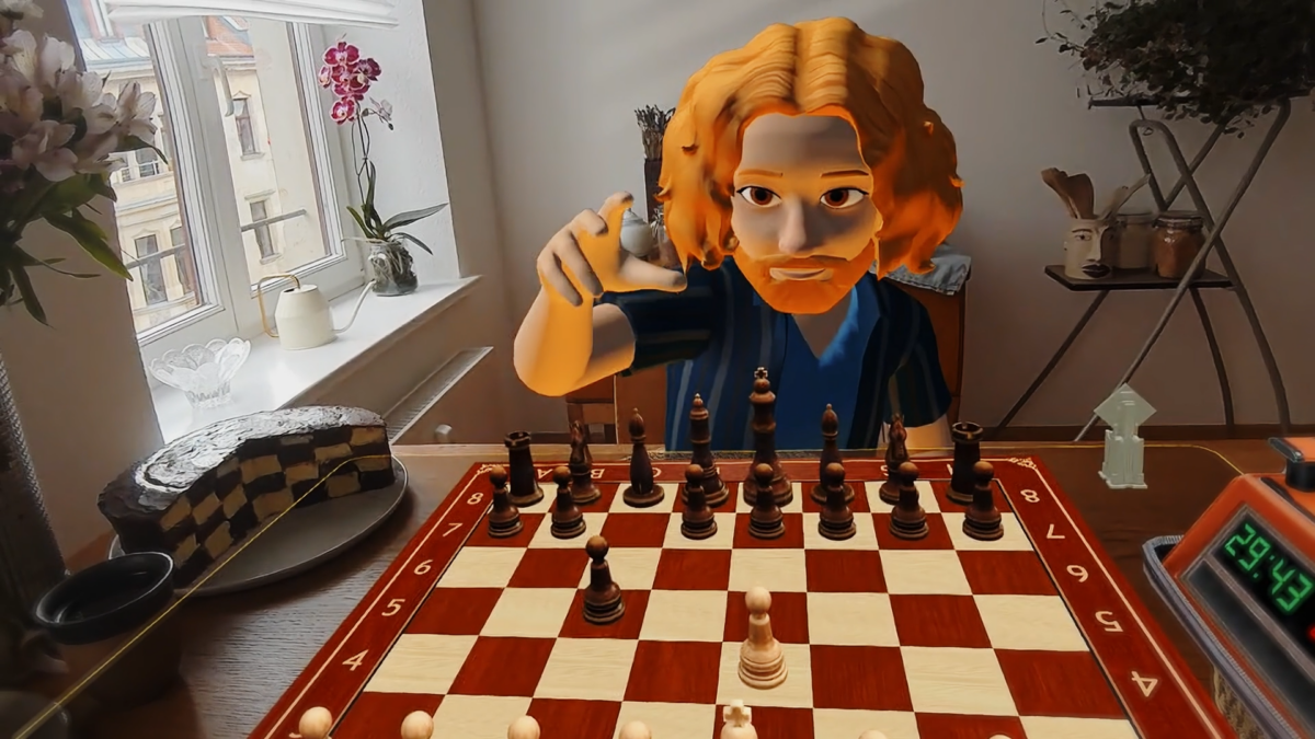 Le jeu de société à succès en réalité virtuelle Chess Club se dote d'un mode de réalité mixte
