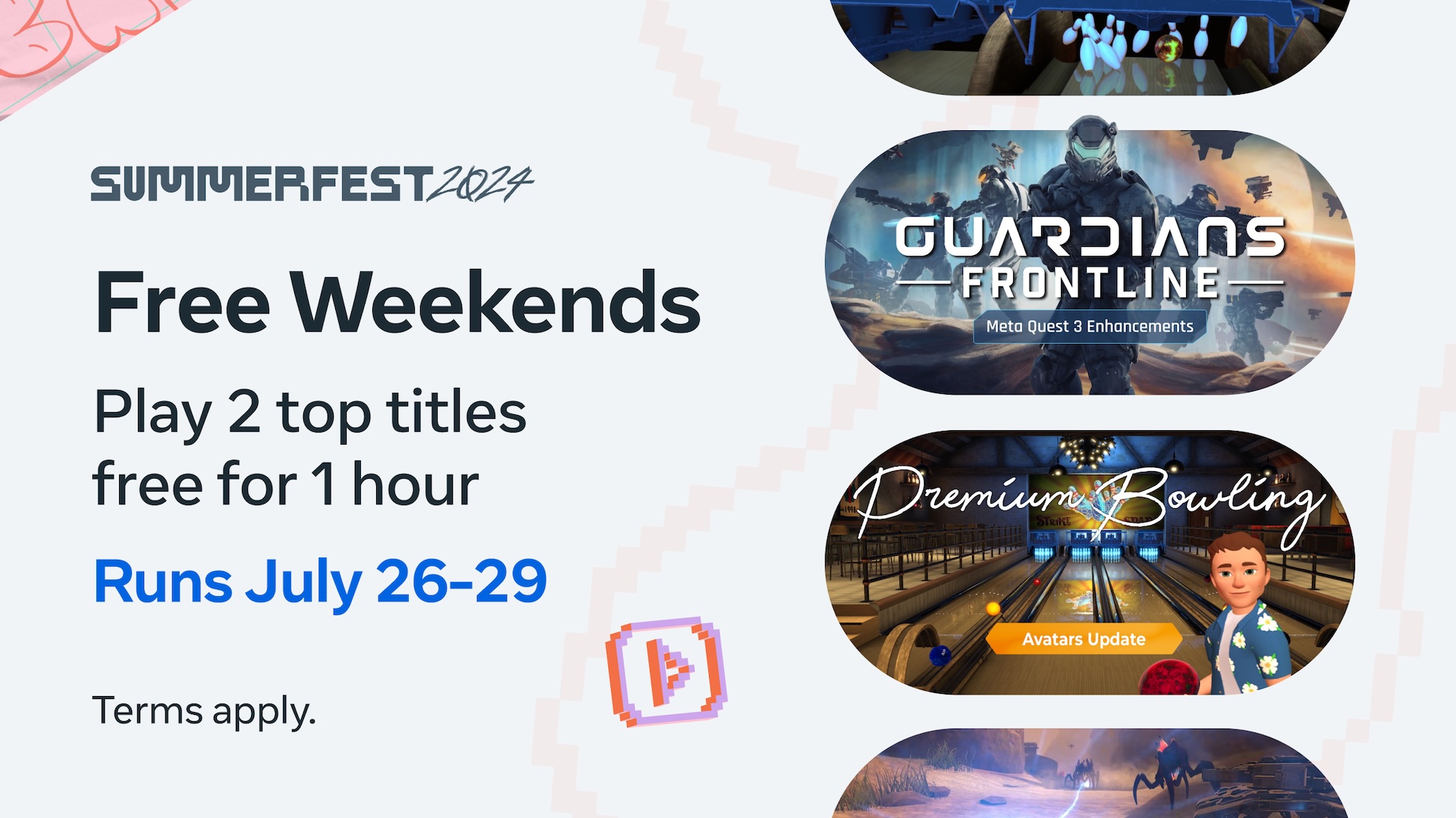 Les week-ends gratuits de Meta Quest continuent avec deux nouveaux titres