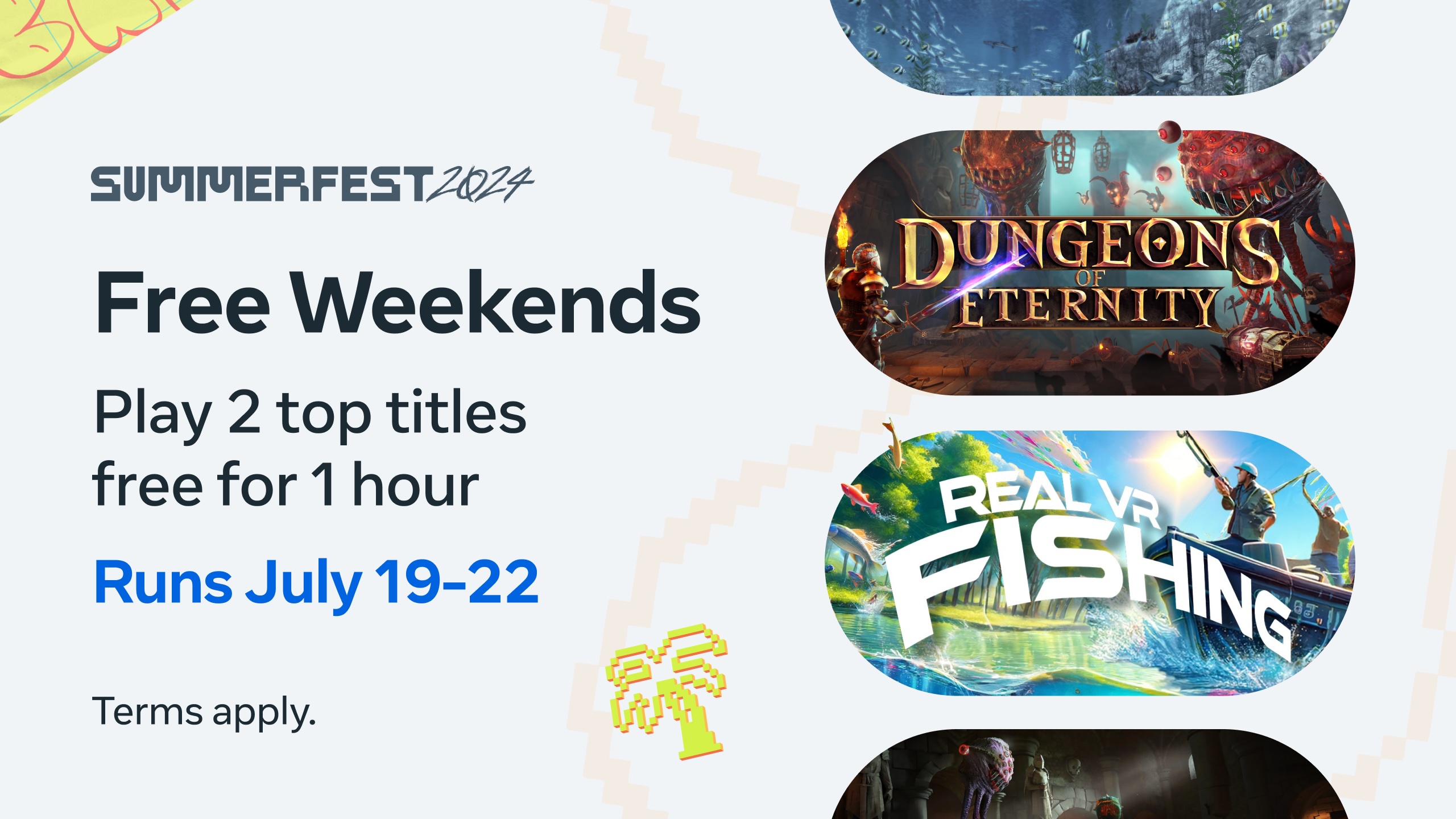 Meta propose deux autres jeux Quest à essayer gratuitement ce week-end