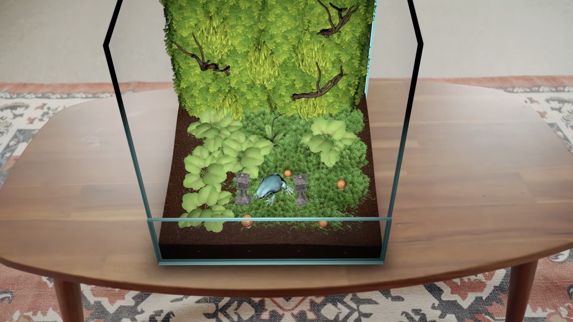 Le jeu de réalité mixte Vivarium vous permet de créer de minuscules écosystèmes