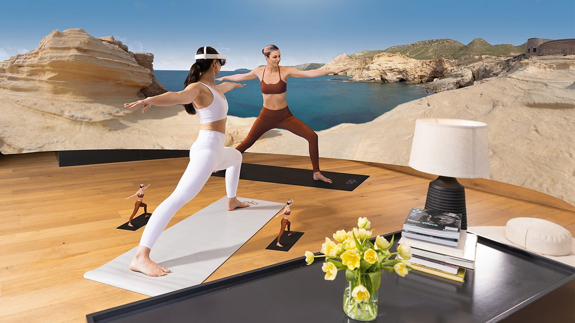J'ai suivi un cours de yoga sur Quest avec des instructeurs de réalité mixte réalistes