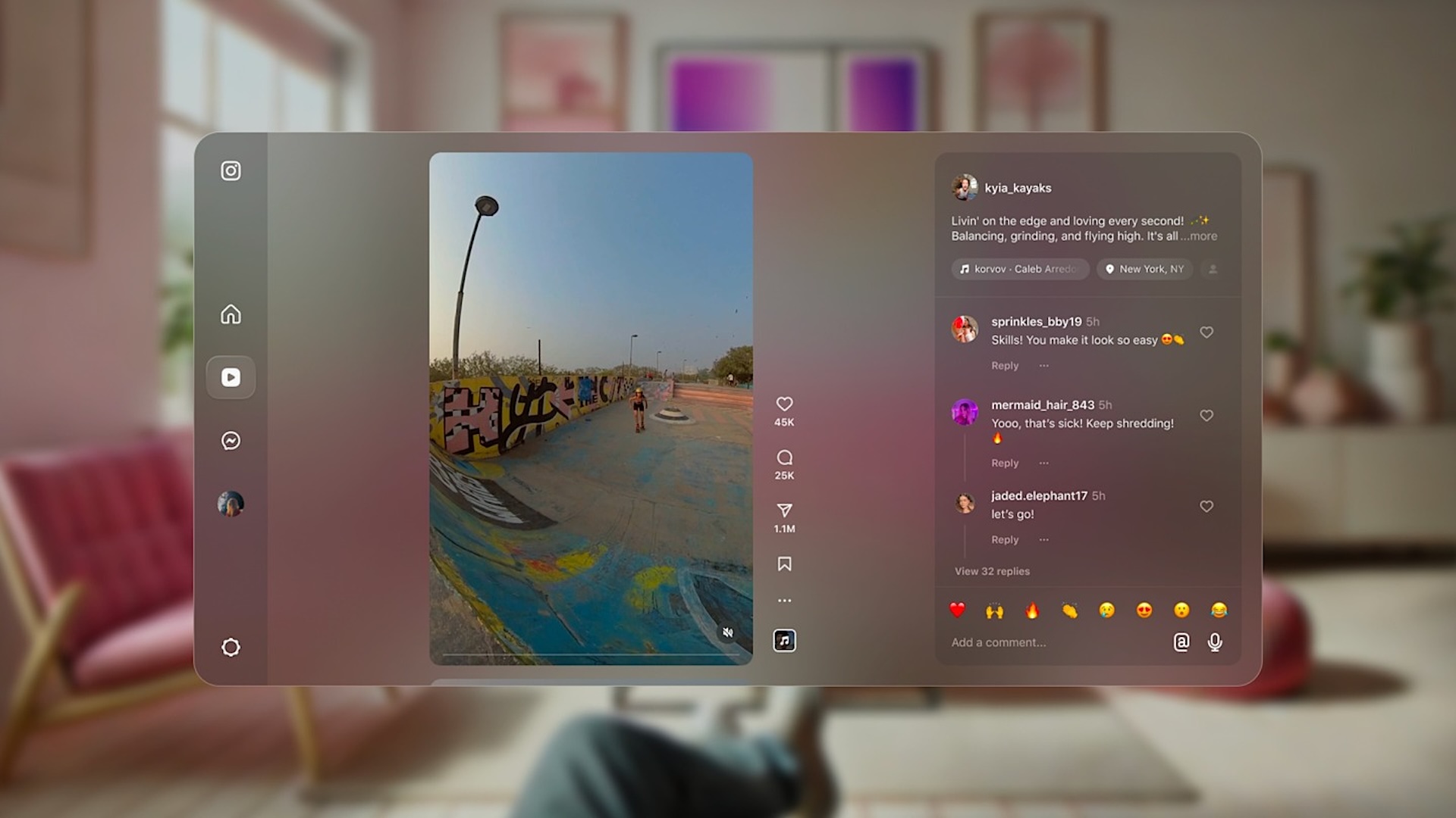 Meta Quest obtient de nouvelles applications Instagram et Facebook améliorées