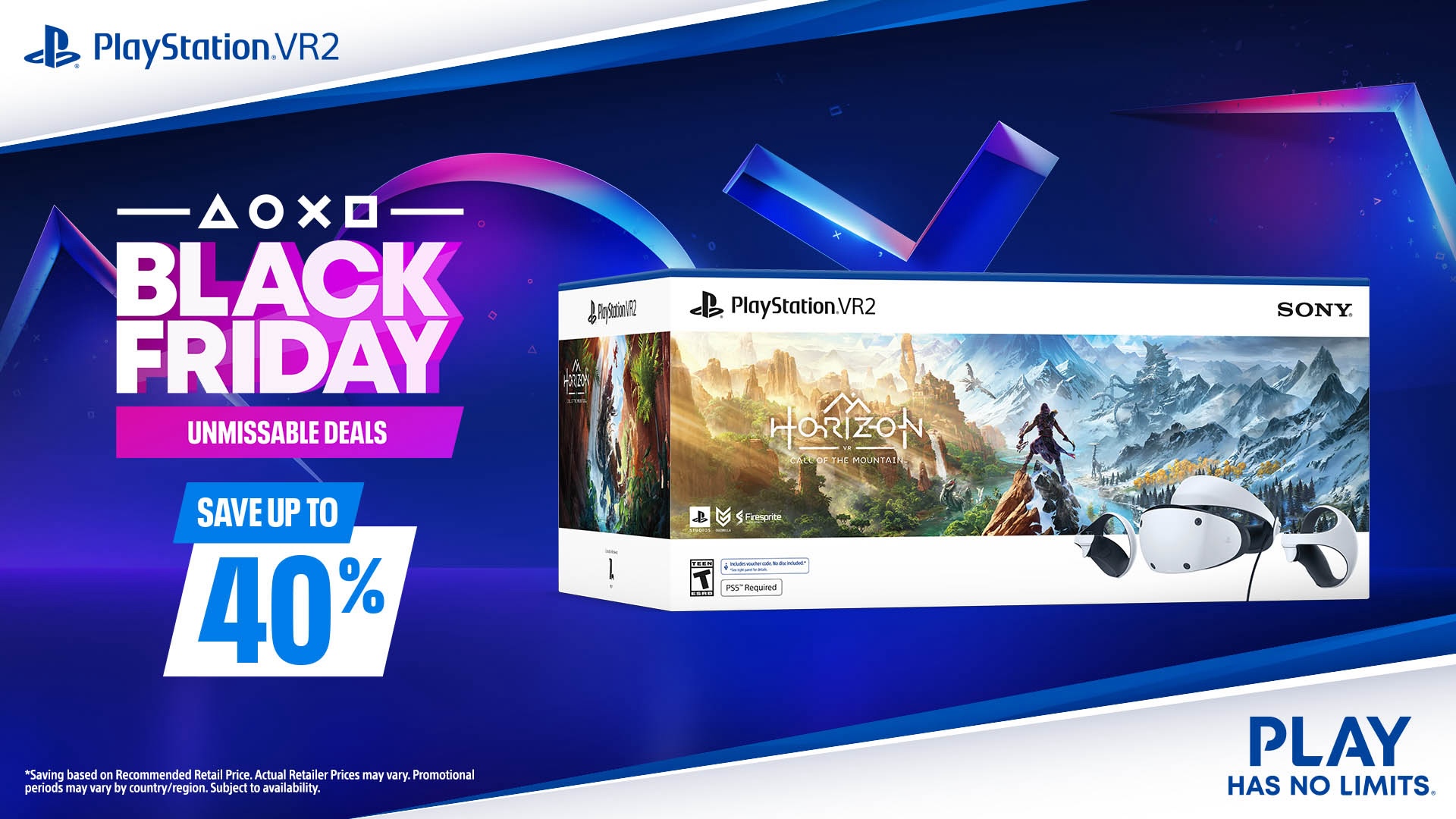 Sony prévoit un accord massif pour le Black Friday pour Playstation VR 2