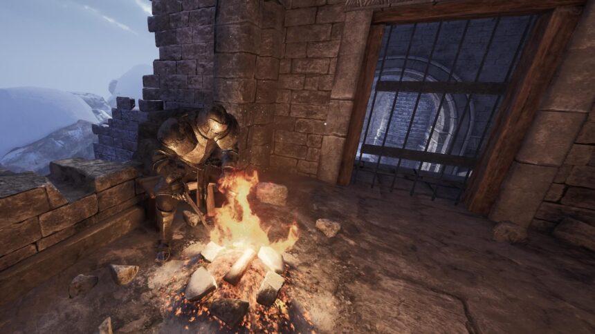 Qu'il s'agisse d'un feu de camp ou d'une tempête de neige, les effets sur PSVR2 sont impressionnants.