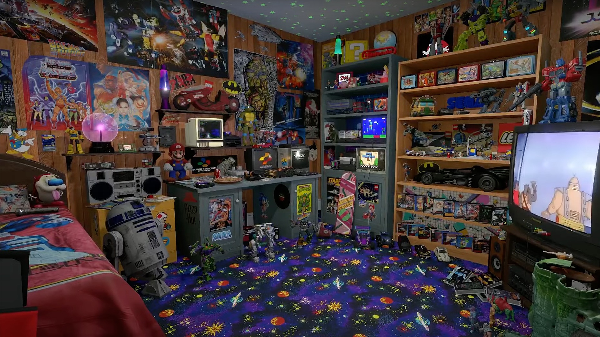 Cette salle VR est tout droit sorti des rêves de mon enfance